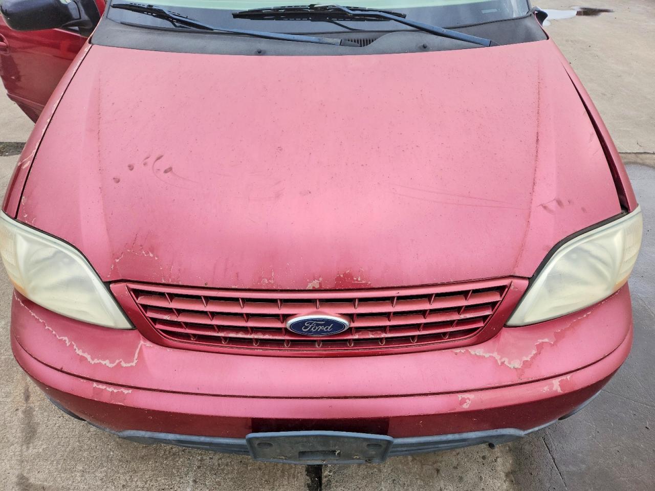 2003 Ford Windstar Sport Red vin: 2FMZA57403BA30379