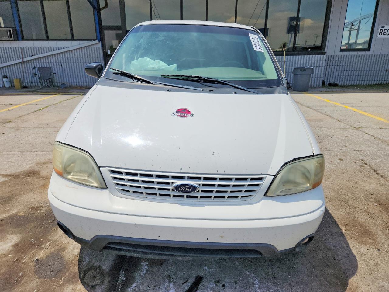2002 Ford Windstar Sport White vin: 2FMZA57422BB85305