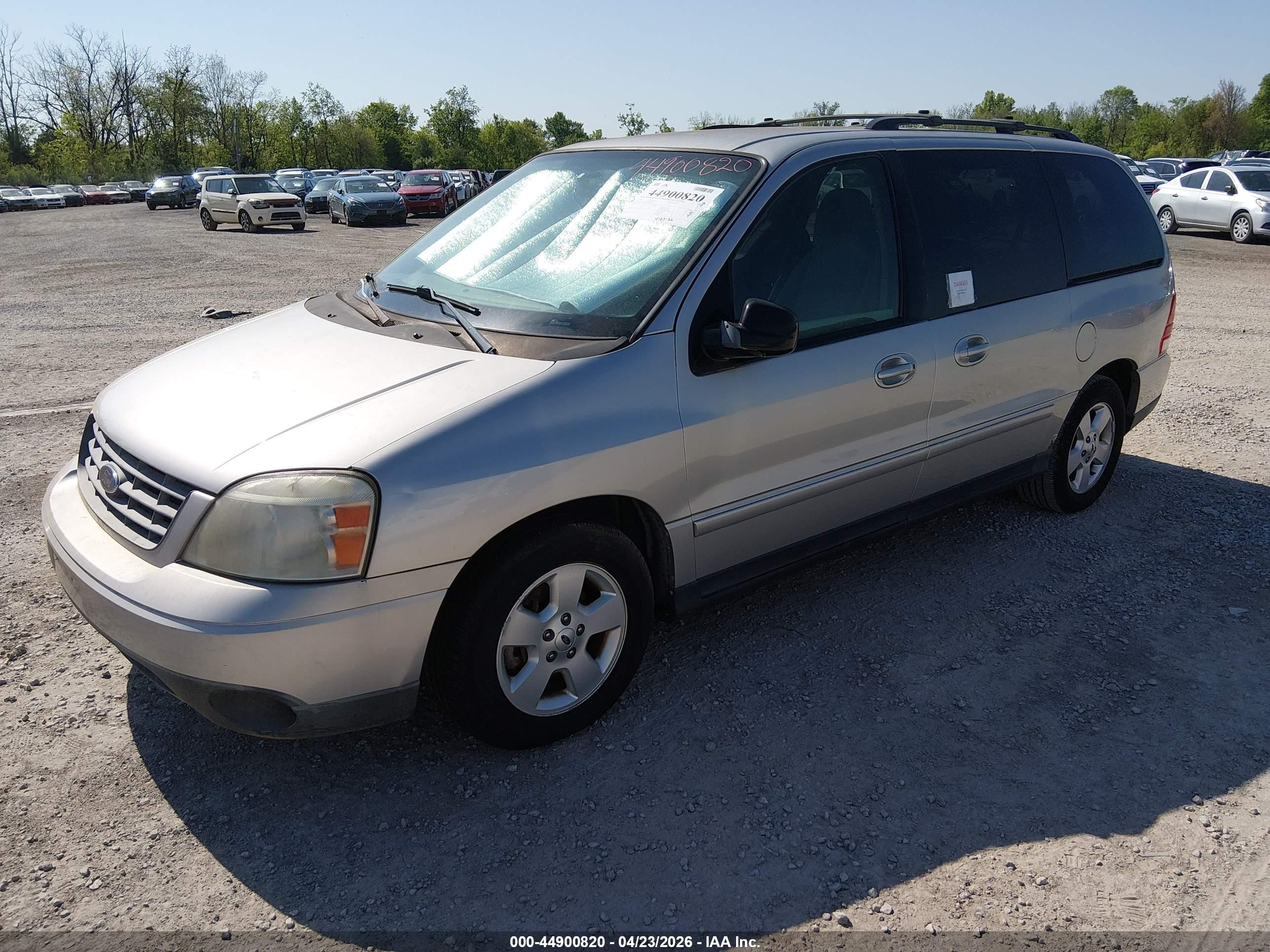 2004 Ford Freestar Ses Silver vin: 2FMZA57604BA97552