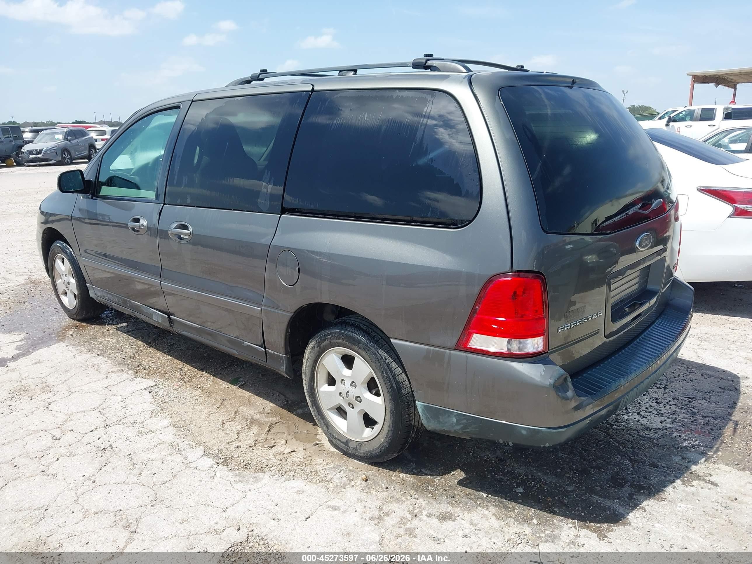 2005 Ford Freestar Ses Gray vin: 2FMZA57615BA53383