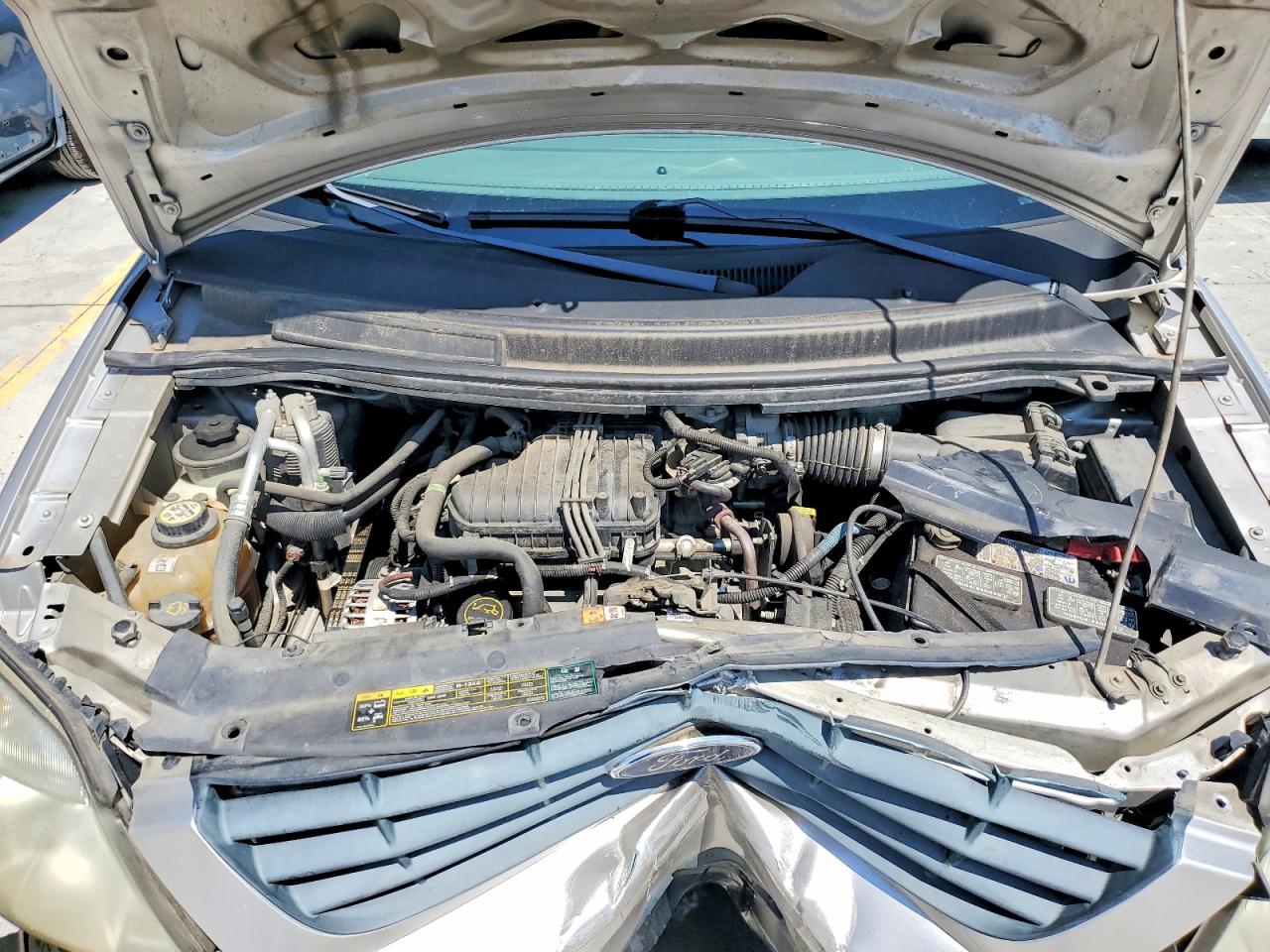 2005 Ford Freestar Ses Серебряный vin: 2FMZA57645BA57220