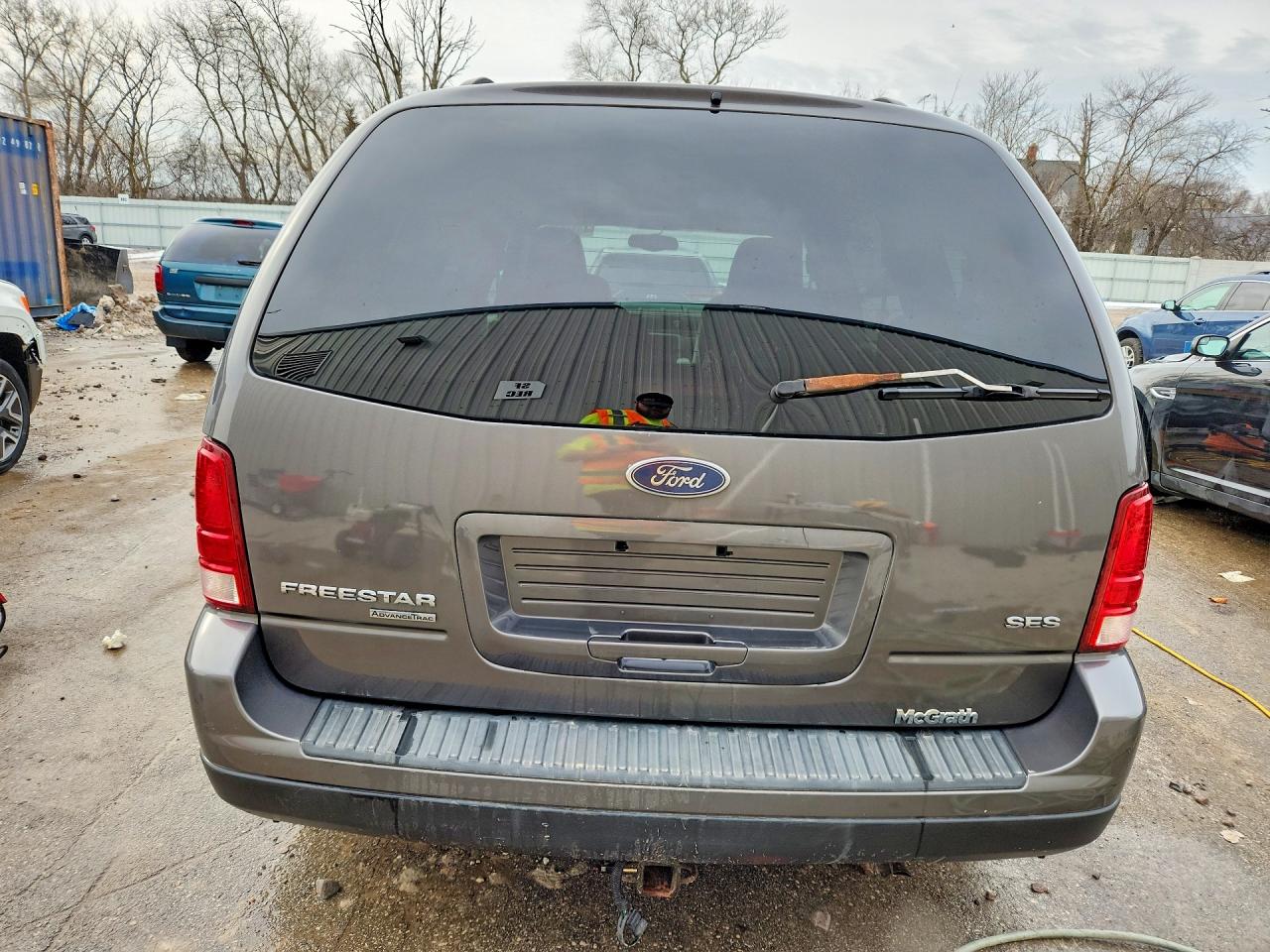 2005 Ford Freestar Ses Серый vin: 2FMZA57675BA20341