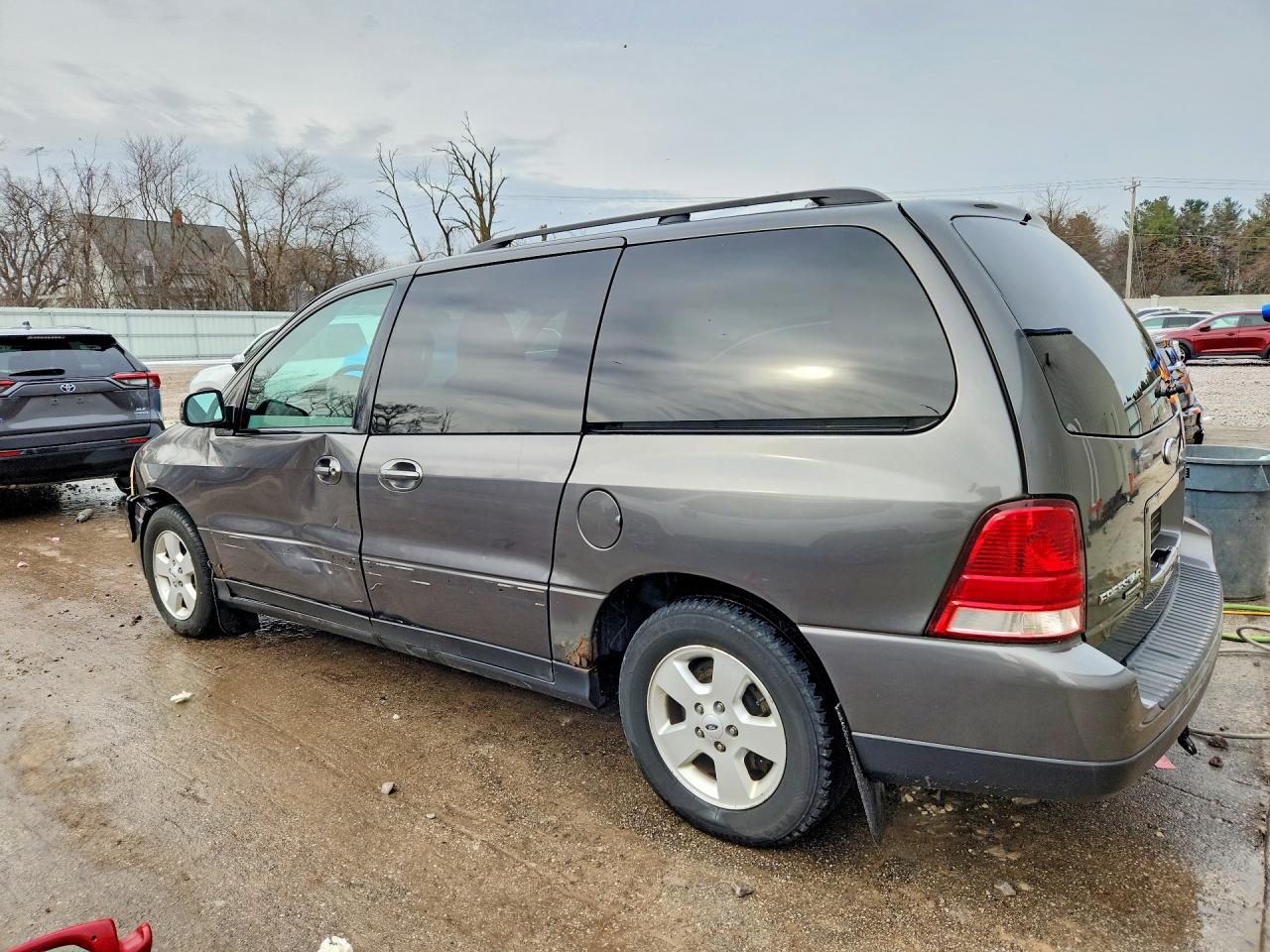 2005 Ford Freestar Ses Серый vin: 2FMZA57675BA20341