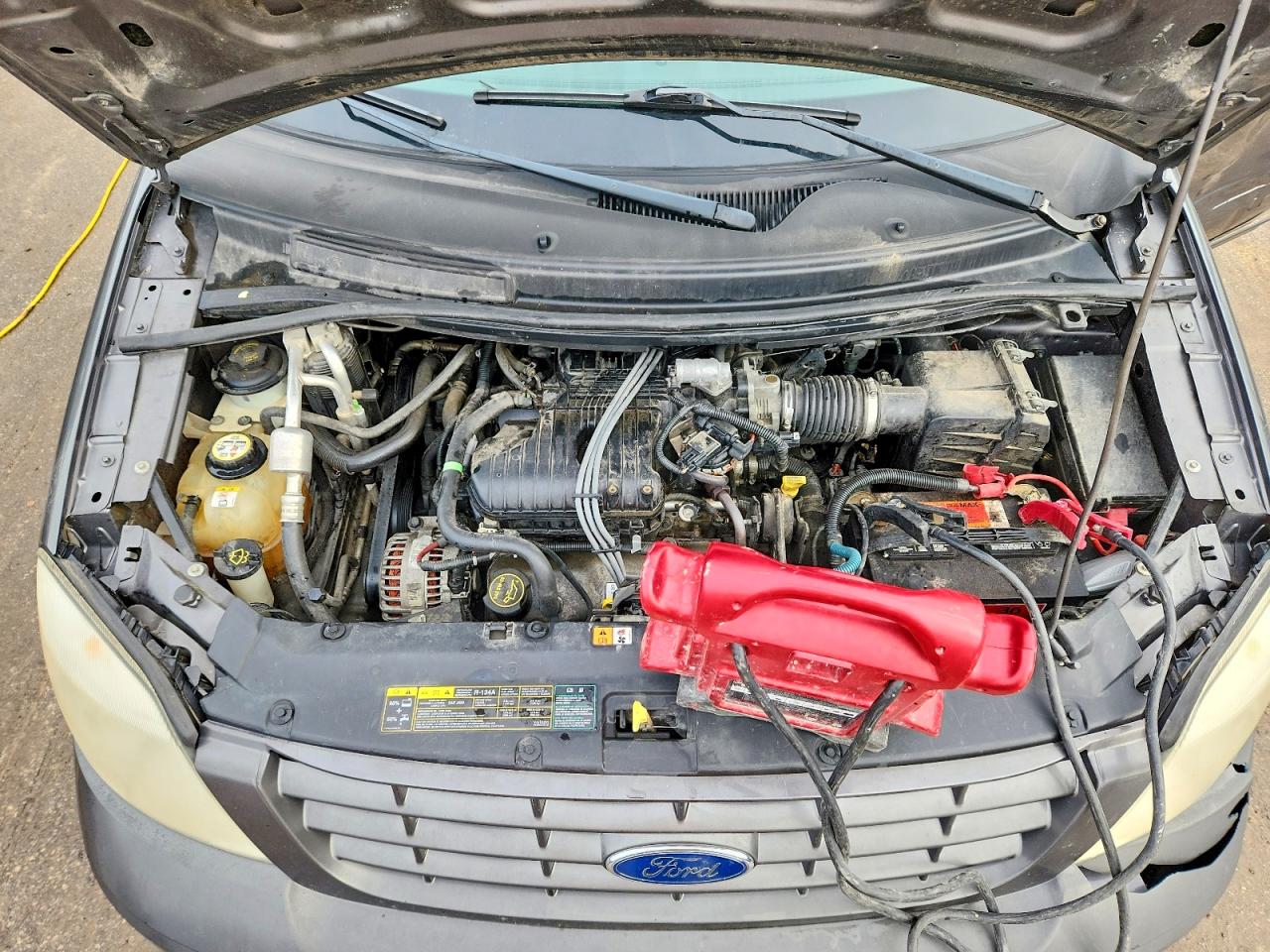 2005 Ford Freestar Ses Серый vin: 2FMZA57675BA20341