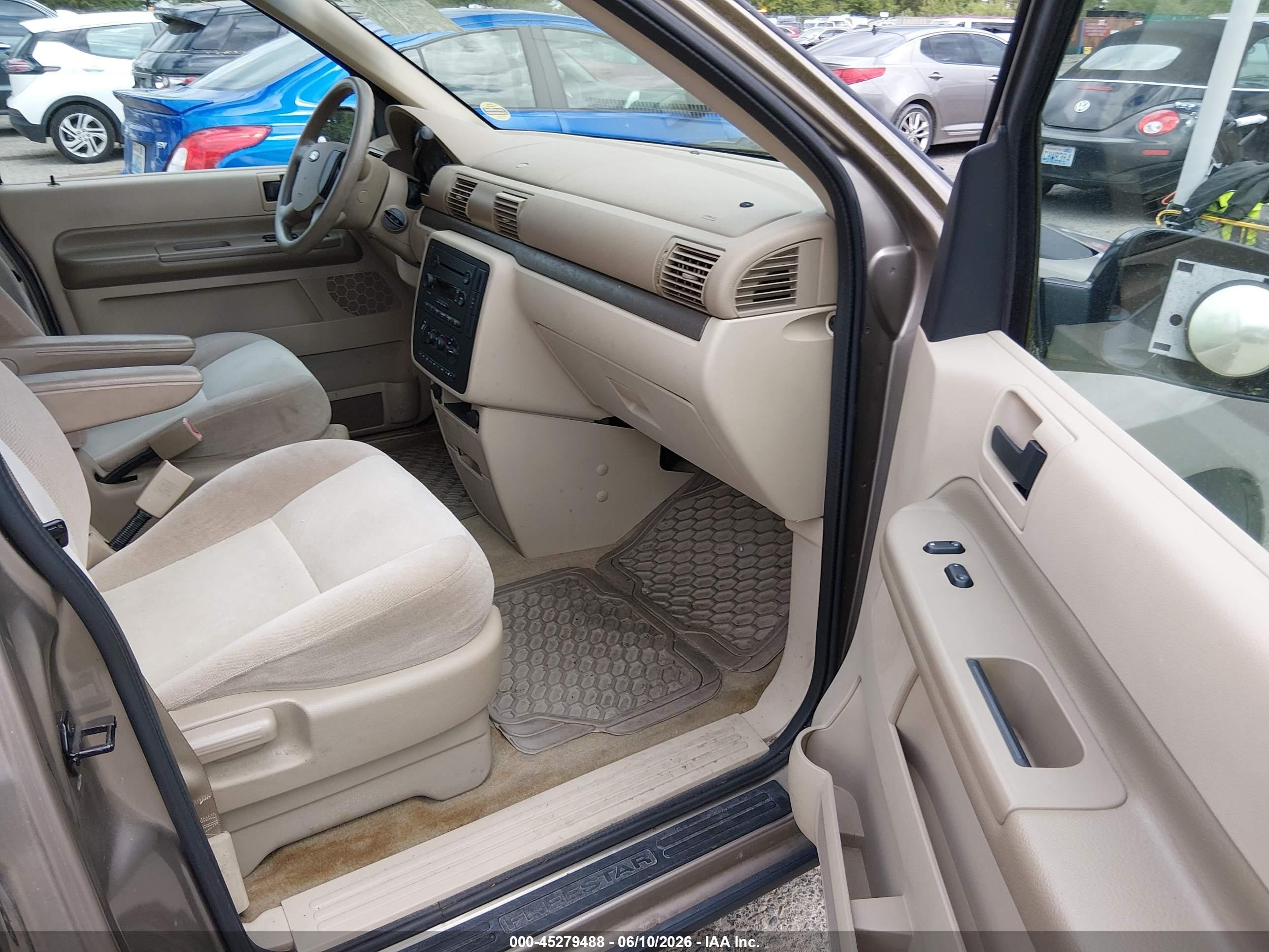 2004 Ford Freestar Ses Dark Brown vin: 2FMZA57684BA97945