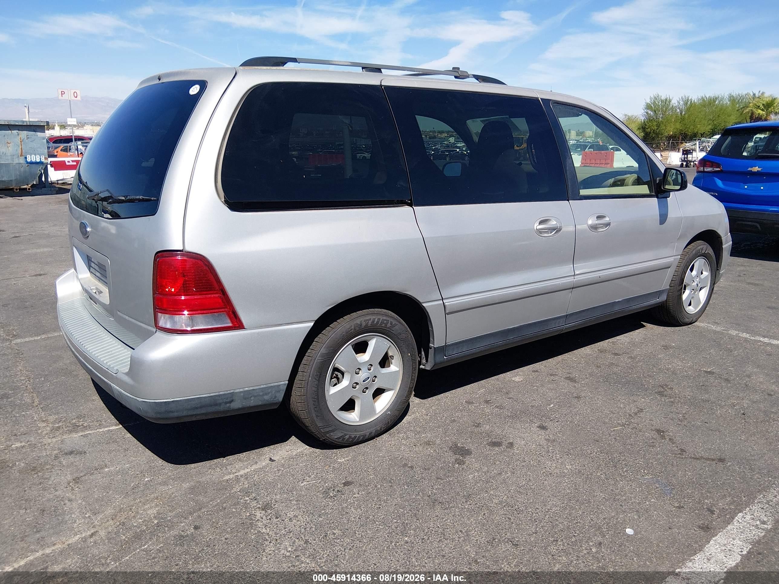 2004 Ford Freestar Ses Gray vin: 2FMZA57694BB04398
