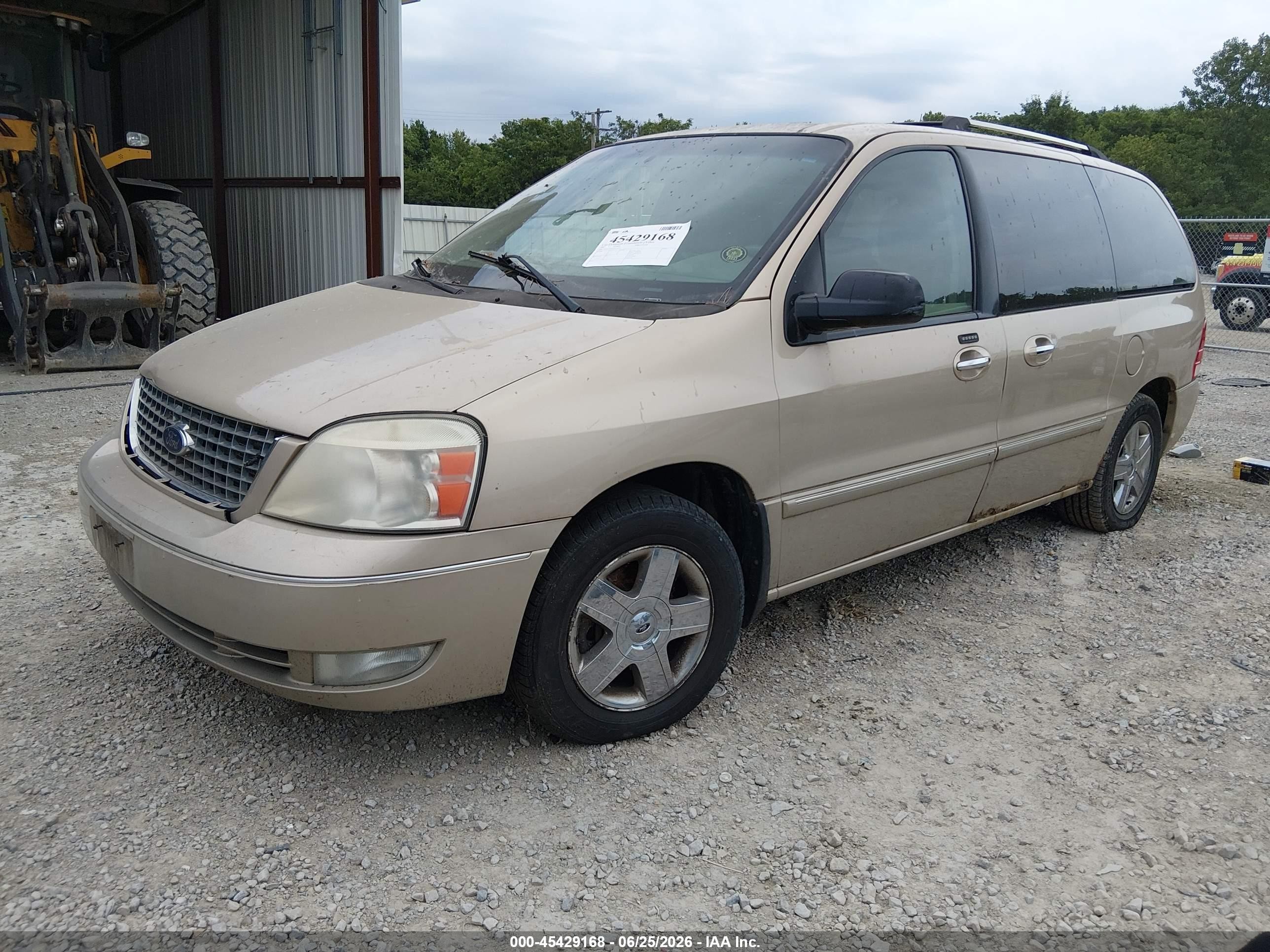 2007 Ford Freestar Limited Gold vin: 2FMZA58207BA14539