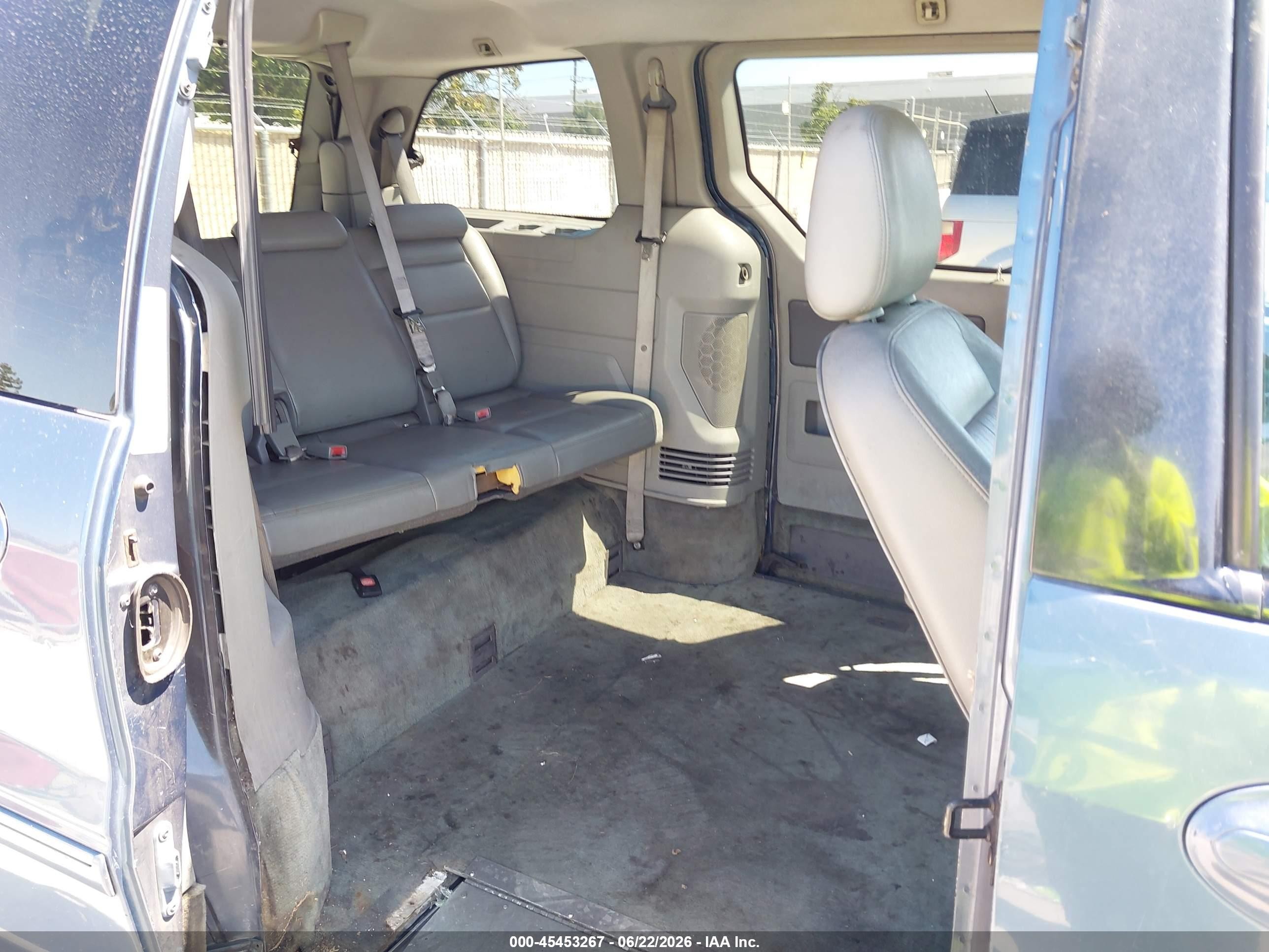 2006 Ford Freestar Limited Blue vin: 2FMZA58236BA48442