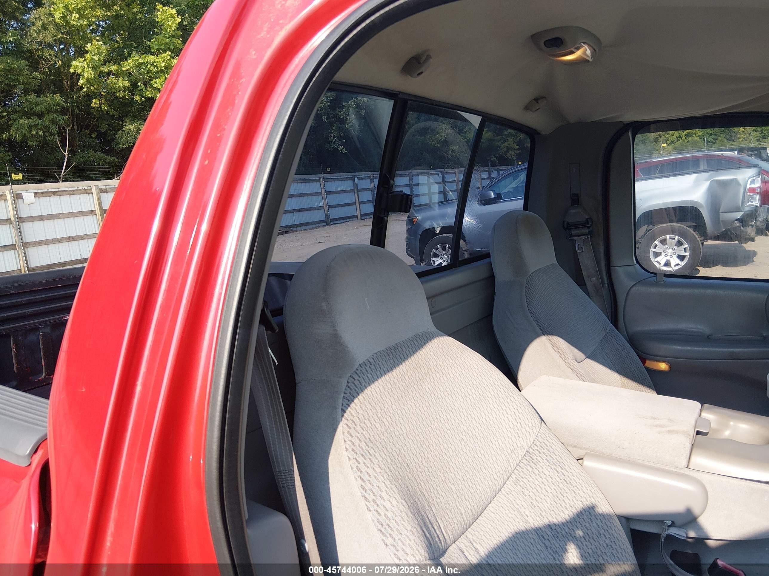 1997 Ford F-150 Lariat/xl/xlt Red vin: 2FTDF07W9VCA79369