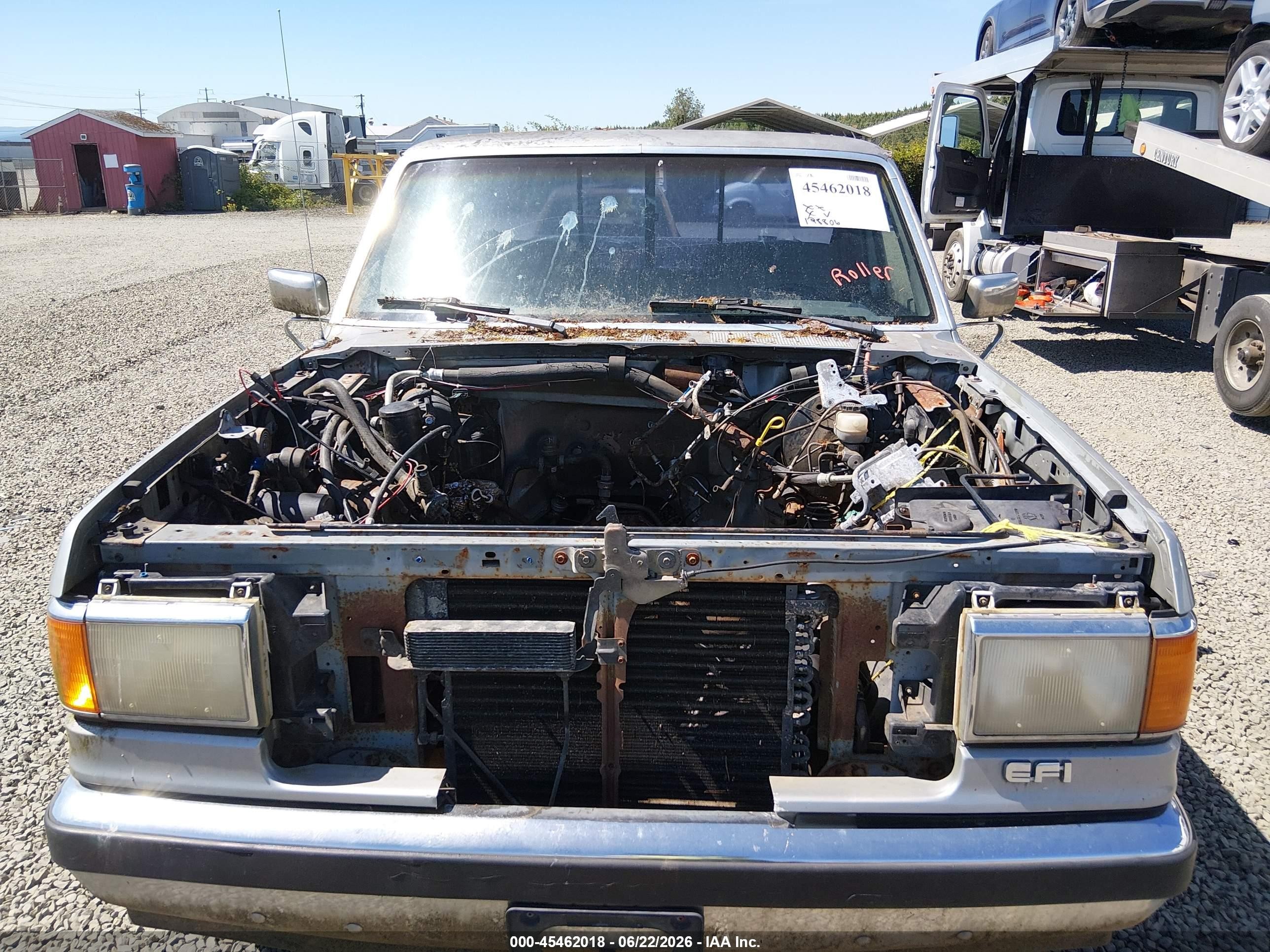 1990 Ford F150   Gray vin: 2FTDF15N2LCA75015