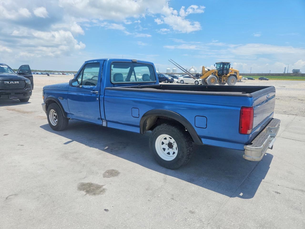1993 Ford F-150 Blue vin: 2FTDF15N4PCB03502