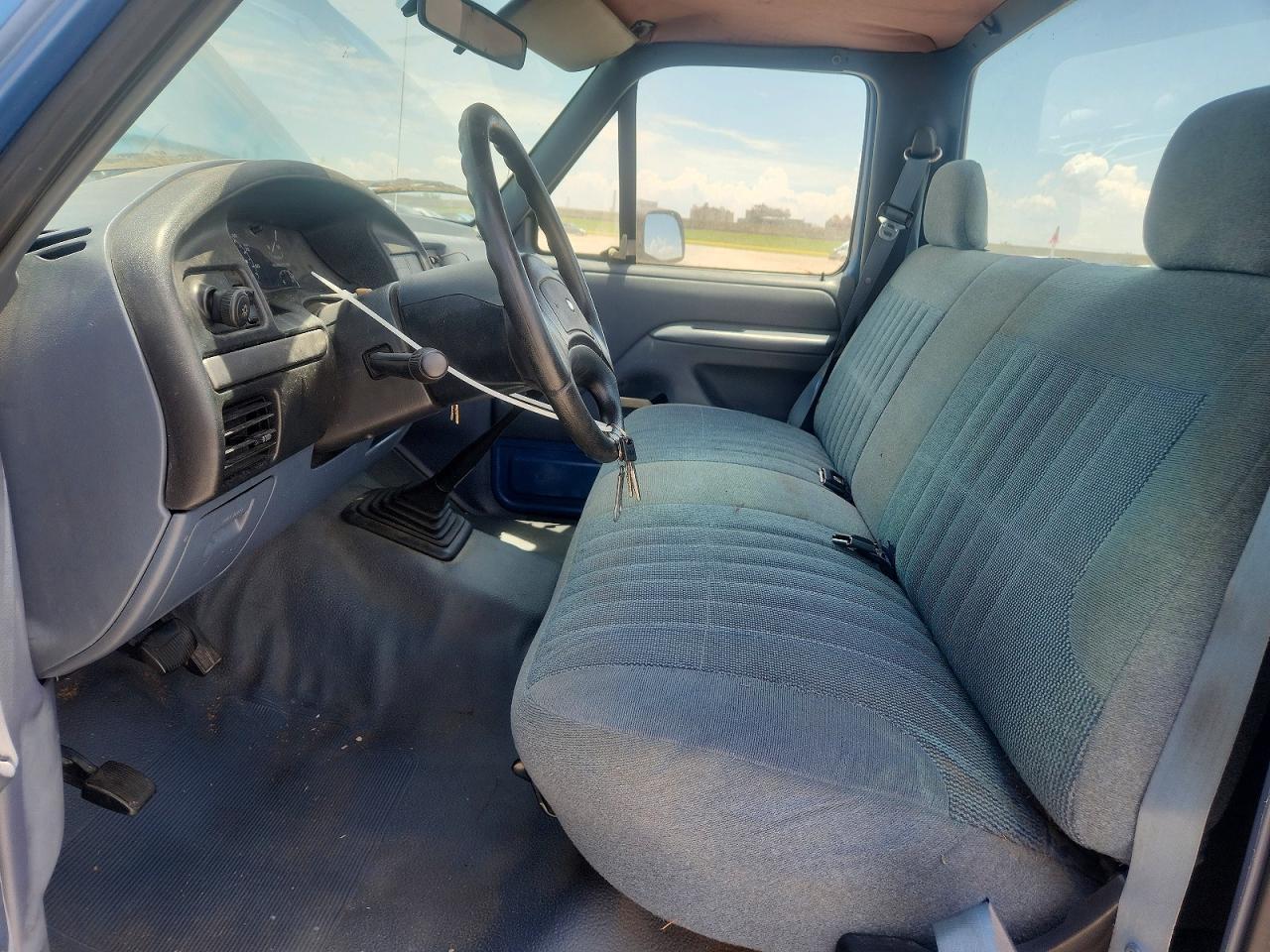 1993 Ford F-150 Blue vin: 2FTDF15N4PCB03502