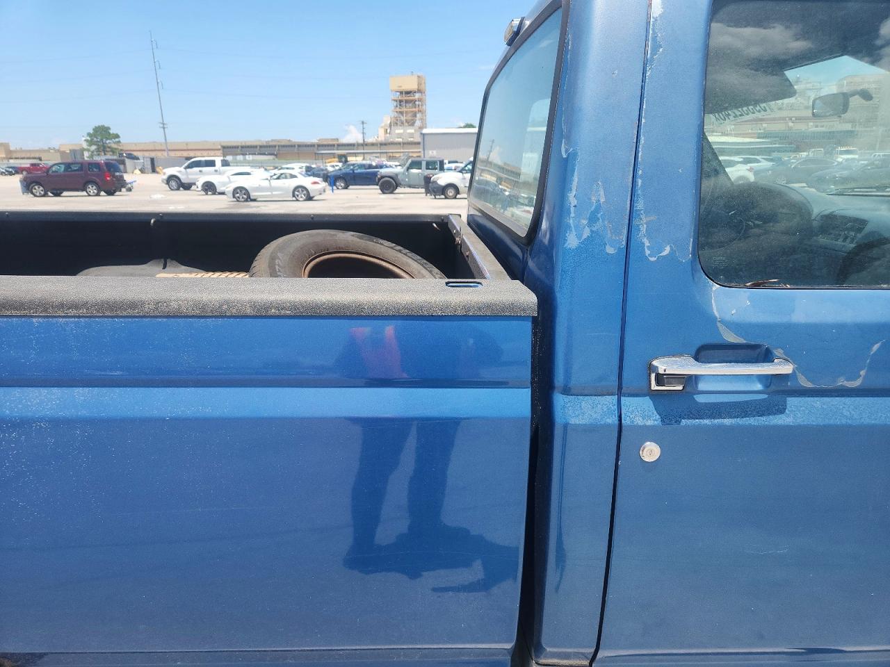 1993 Ford F-150 Blue vin: 2FTDF15N4PCB03502