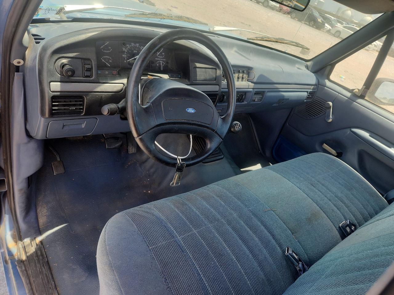 1993 Ford F-150 Blue vin: 2FTDF15N4PCB03502
