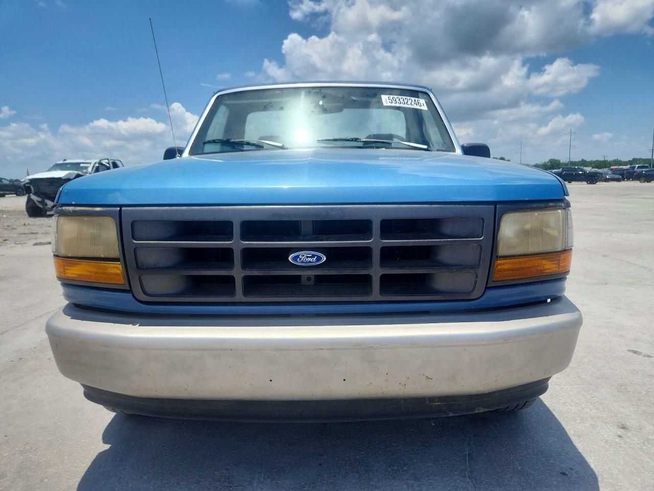 1993 Ford F-150 Blue vin: 2FTDF15N4PCB03502