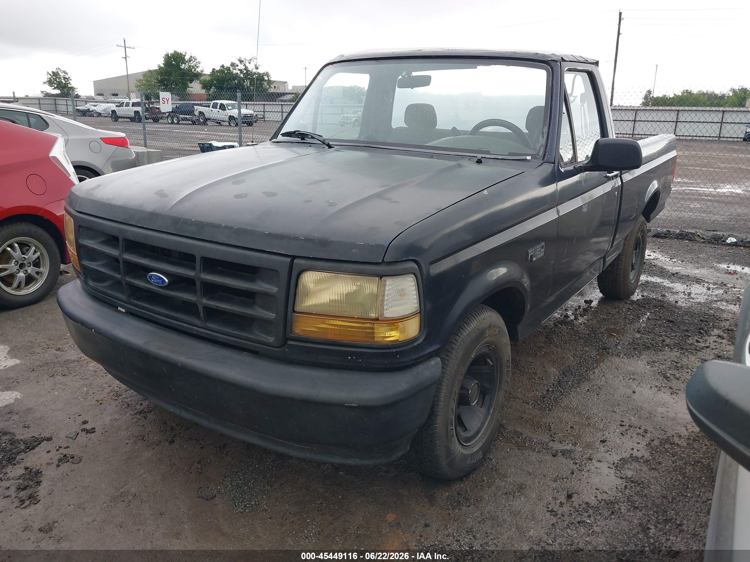 1993 Ford F150   Blue vin: 2FTDF15Y2PCA61518