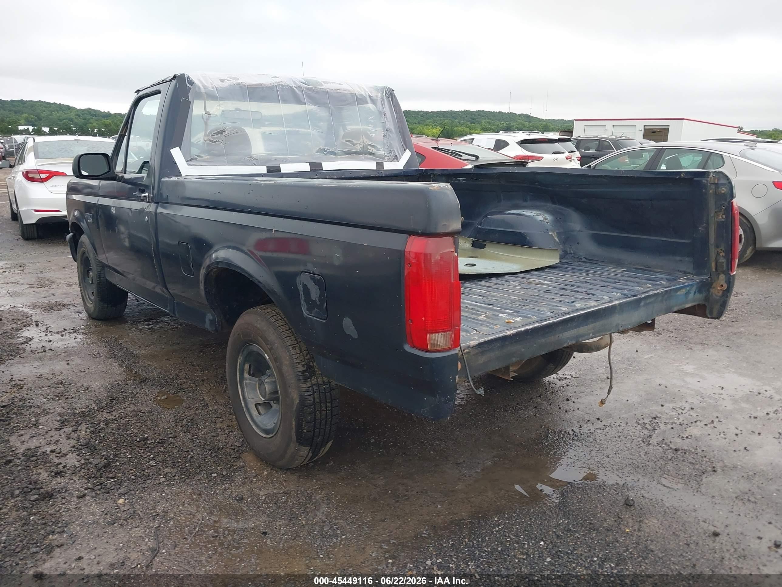 1993 Ford F150   Blue vin: 2FTDF15Y2PCA61518