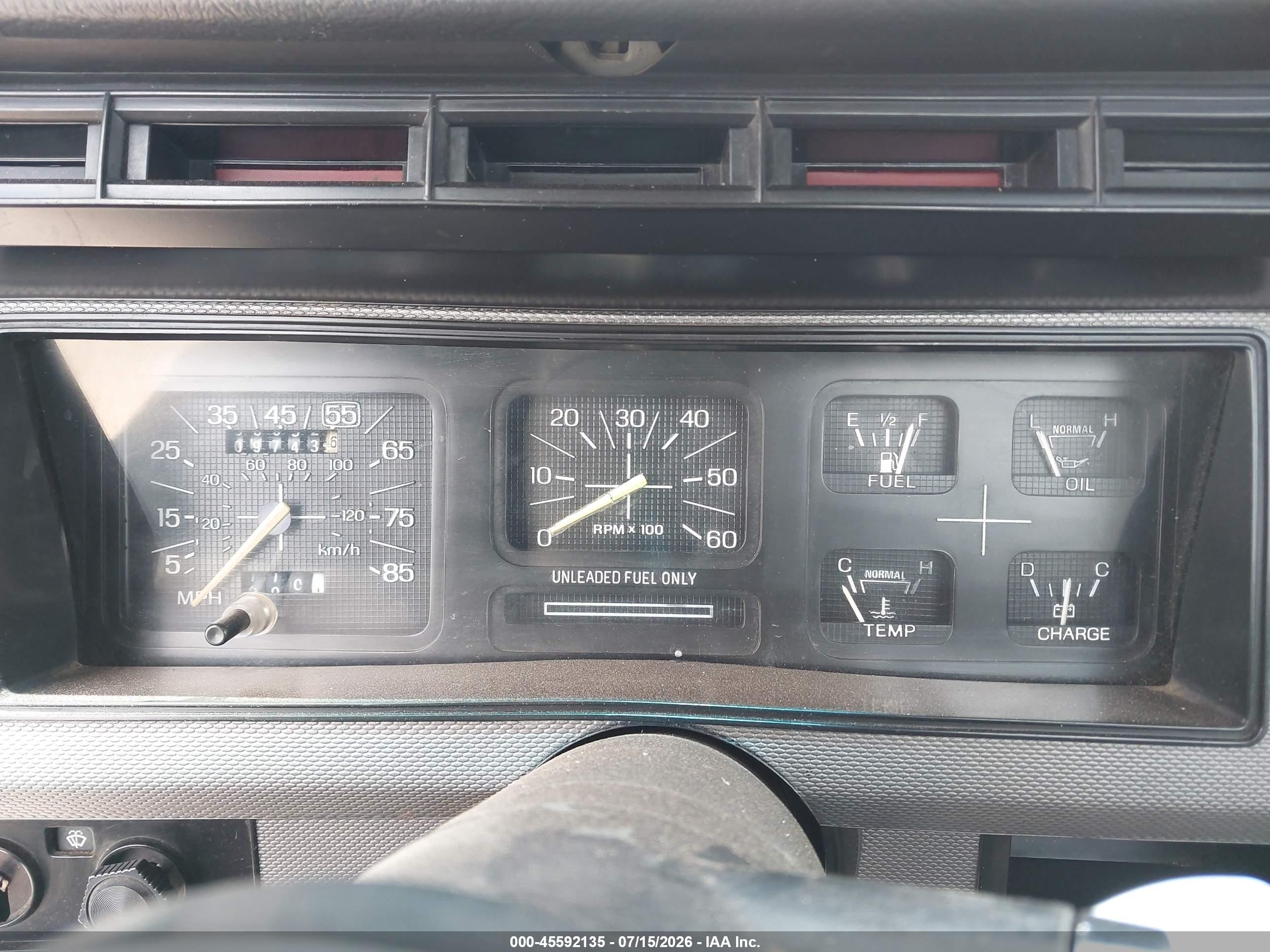 1986 Ford F150   Gray vin: 2FTDF15Y3GCB16770