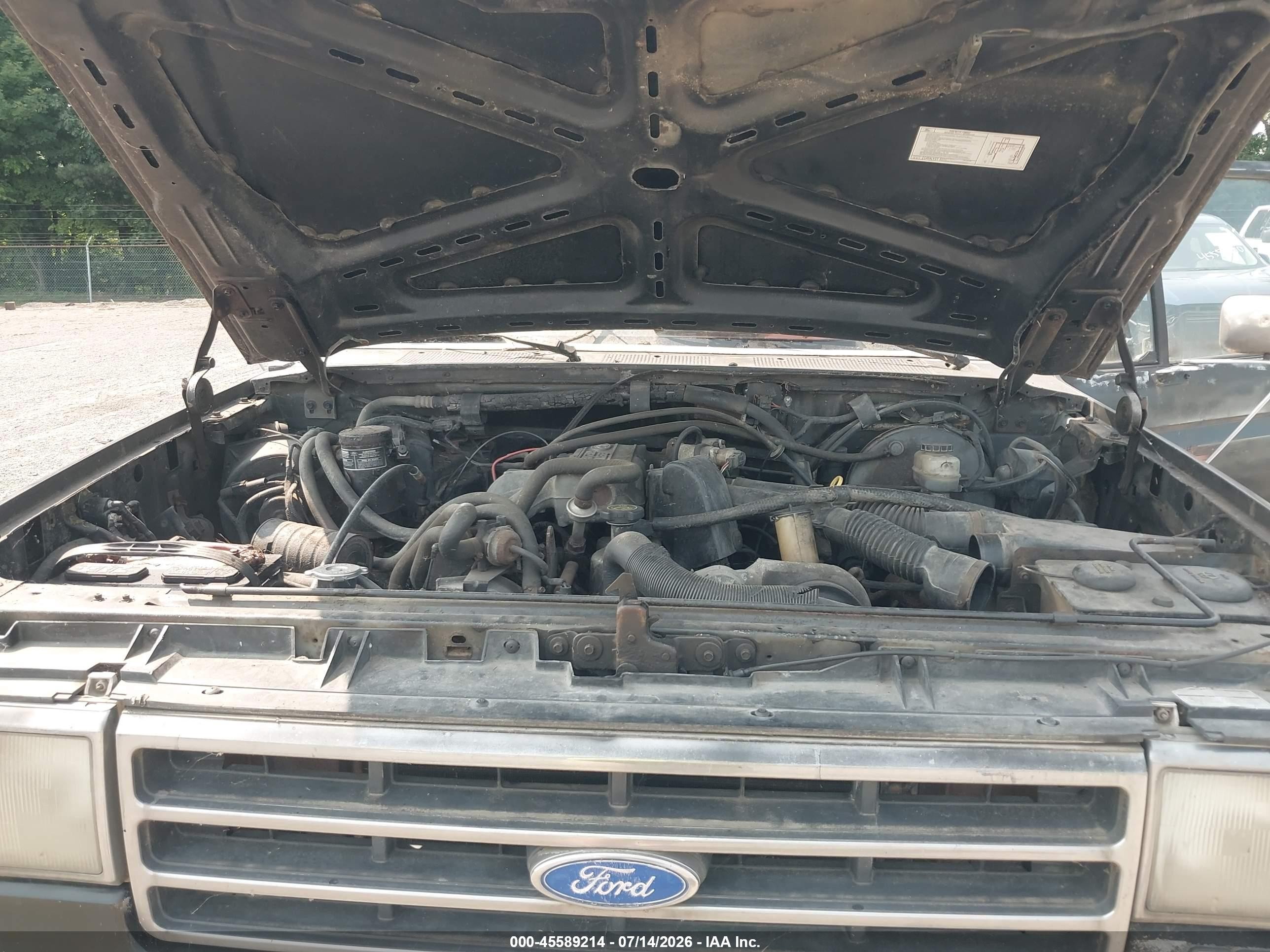 1991 Ford F150   Black vin: 2FTDF15Y4MCA56493