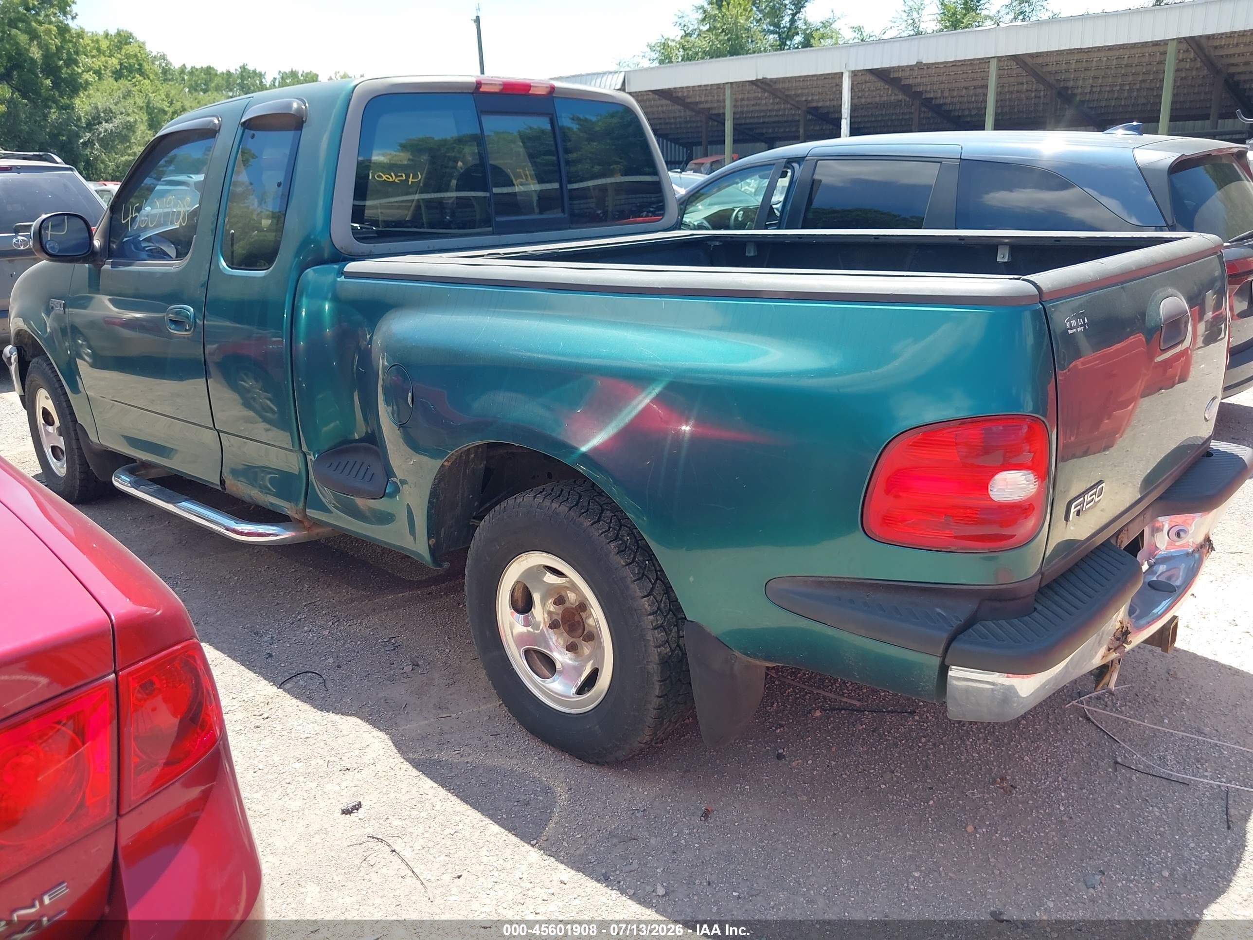 1997 Ford F-150 Xl/xlt Green vin: 2FTDX0724VCA33054