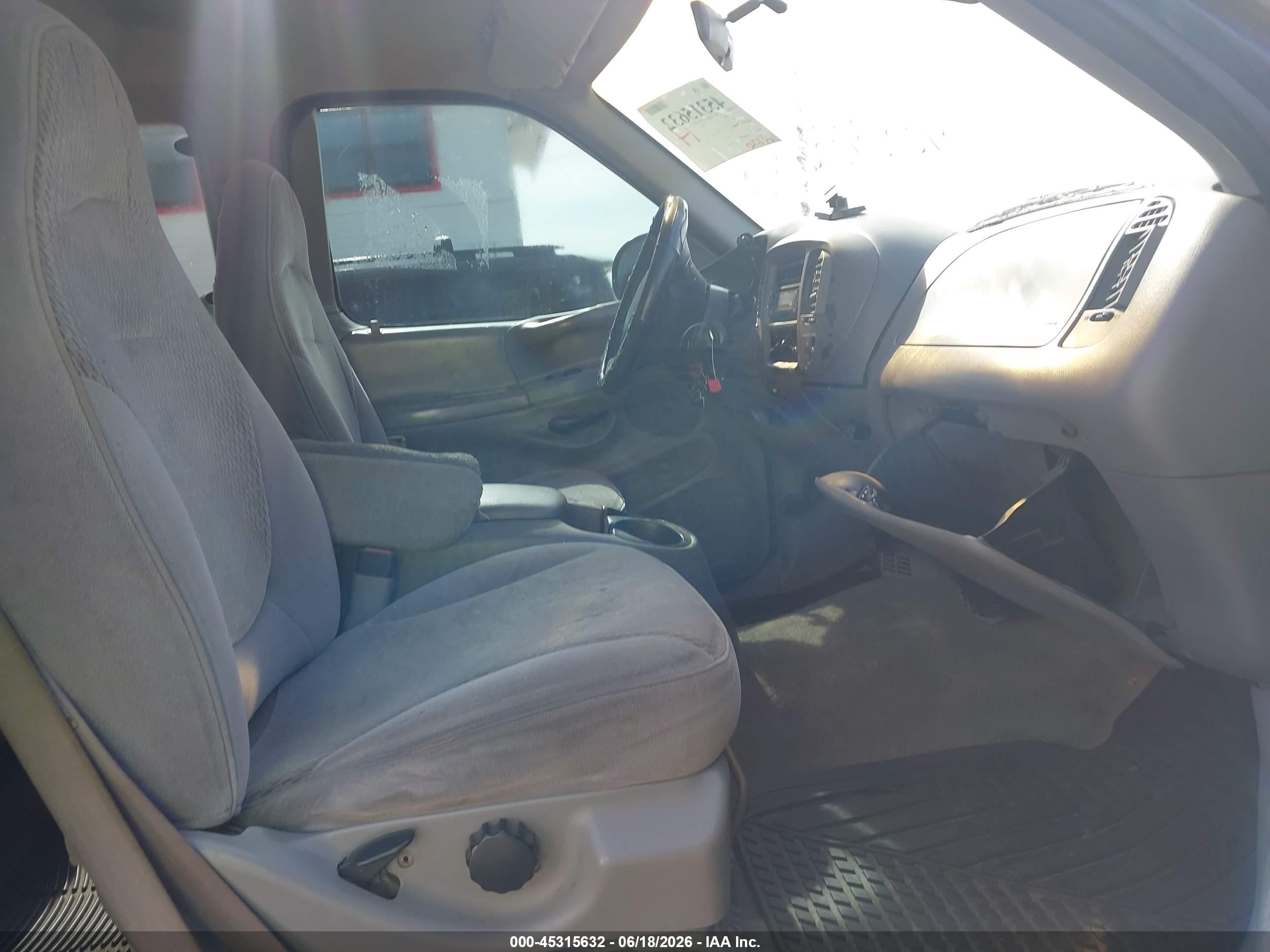 1997 Ford F-150 Lariat/xl/xlt Blue vin: 2FTDX0760VCA34530