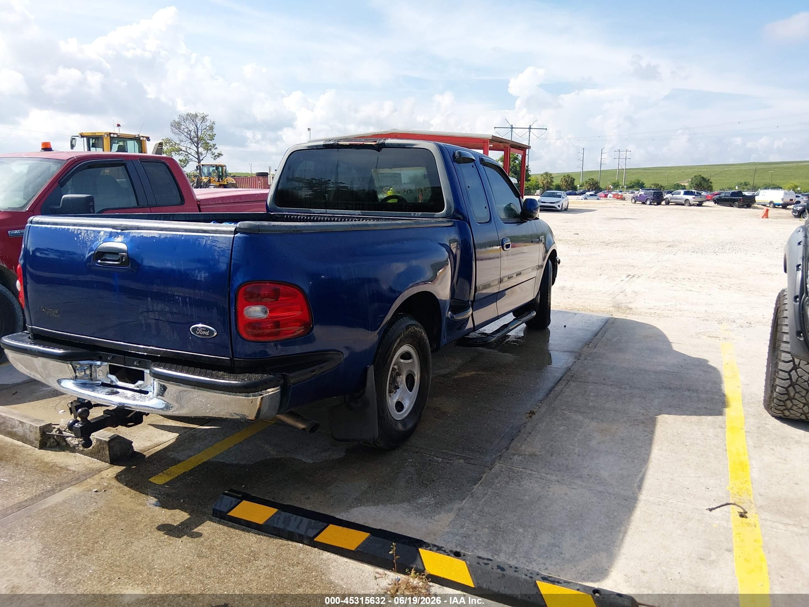 1997 Ford F-150 Lariat/xl/xlt Blue vin: 2FTDX0760VCA34530
