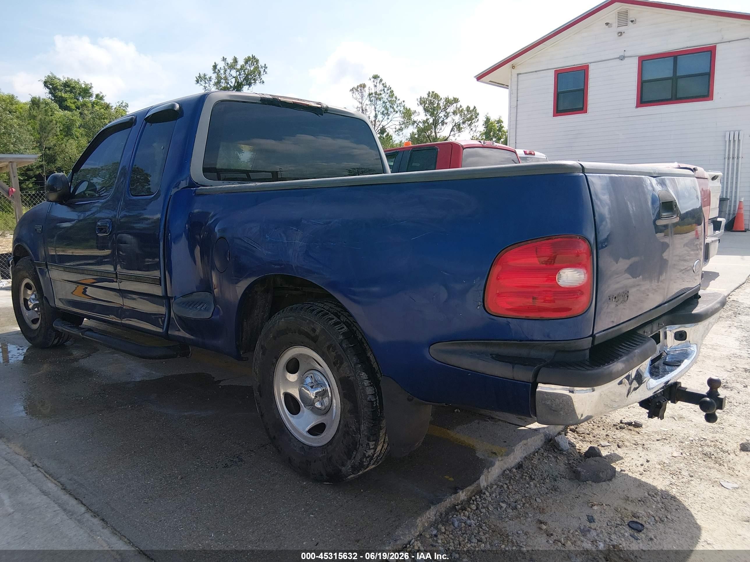 1997 Ford F-150 Lariat/xl/xlt Blue vin: 2FTDX0760VCA34530