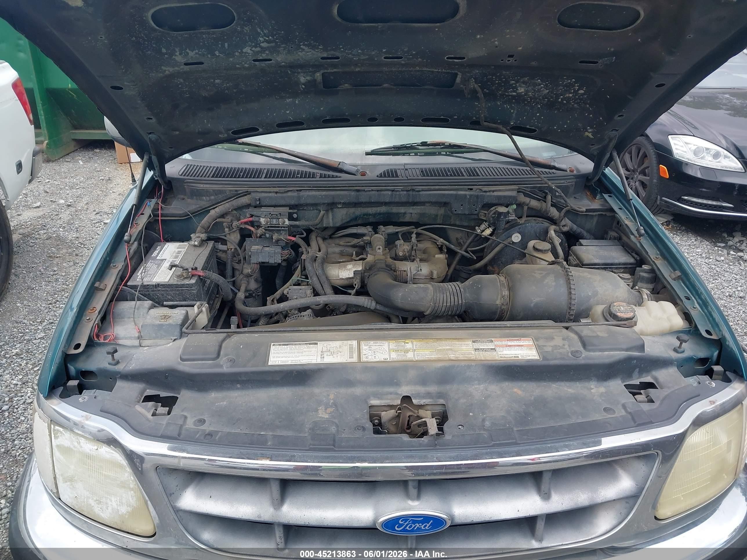1997 Ford F-150 Standard/xl/xlt Green vin: 2FTDX1729VCA90162