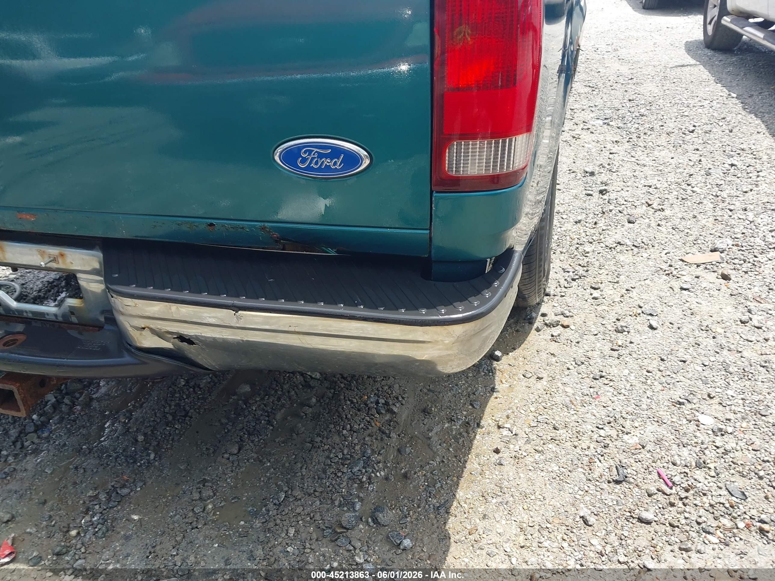 1997 Ford F-150 Standard/xl/xlt Green vin: 2FTDX1729VCA90162