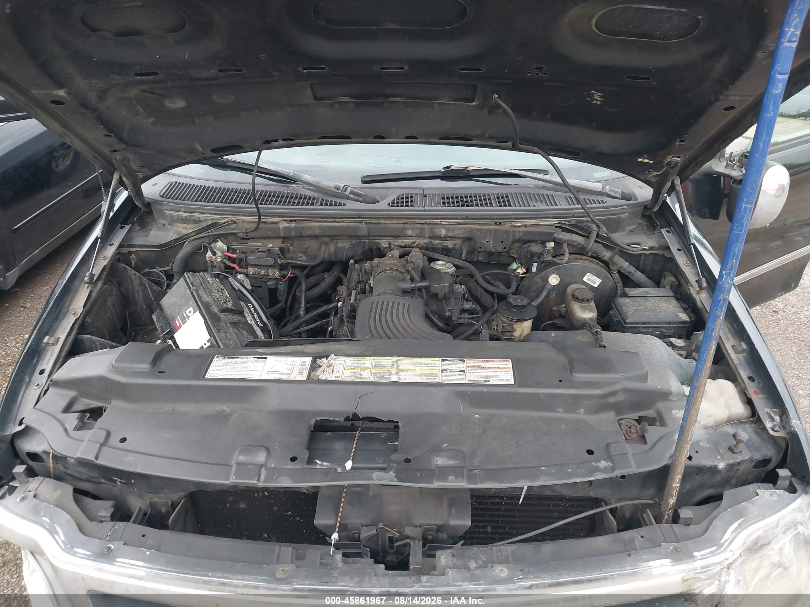 1997 Ford F-150 Standard Lariat/standard/xl/xlt Black vin: 2FTDX1761VCA44084