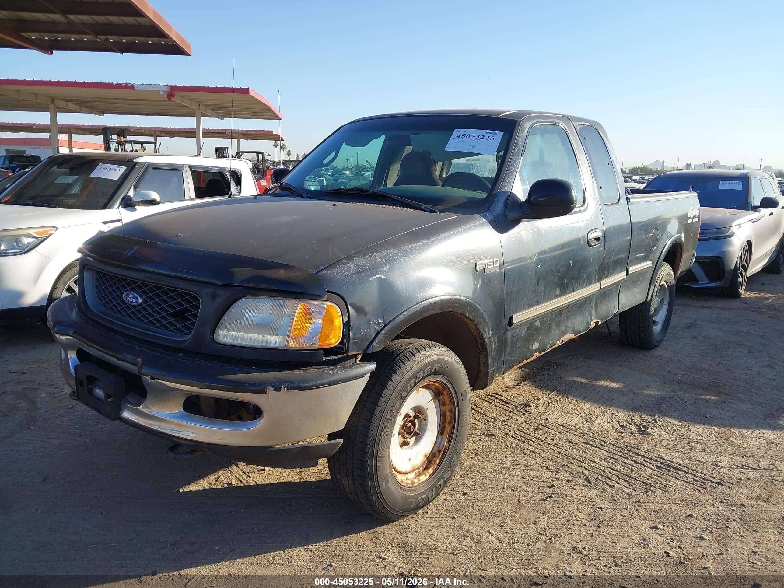 1997 Ford F-150 Lariat/xl/xlt Gray vin: 2FTDX18W6VCA79413