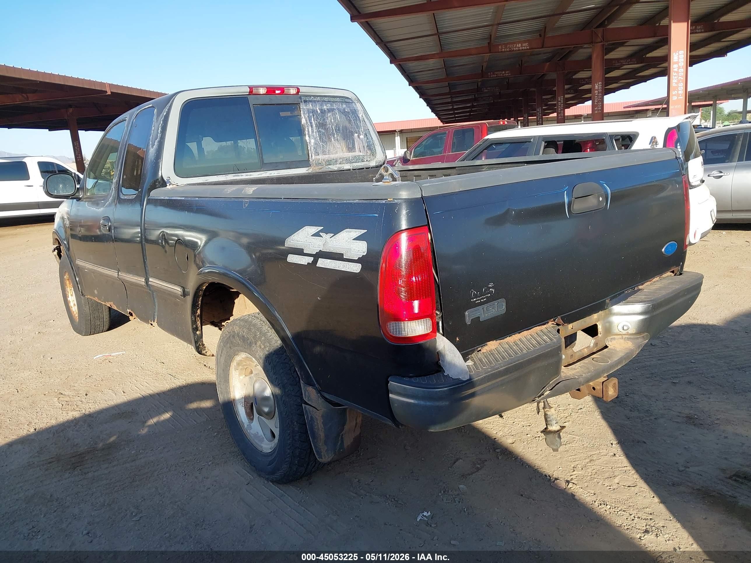 1997 Ford F-150 Lariat/xl/xlt Gray vin: 2FTDX18W6VCA79413