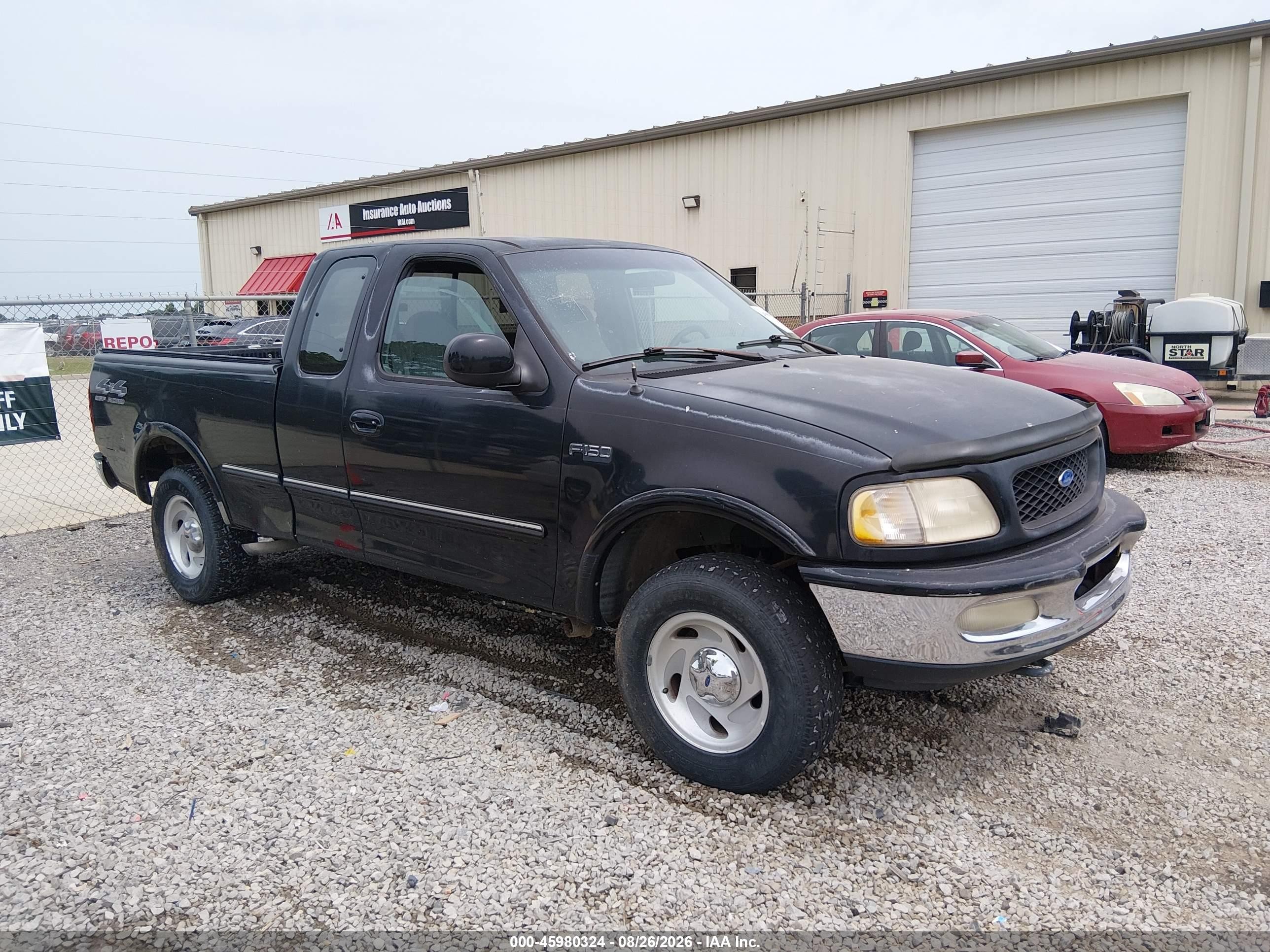 1997 Ford F-150 Lariat/xl/xlt Black vin: 2FTDX18W7VCA45139