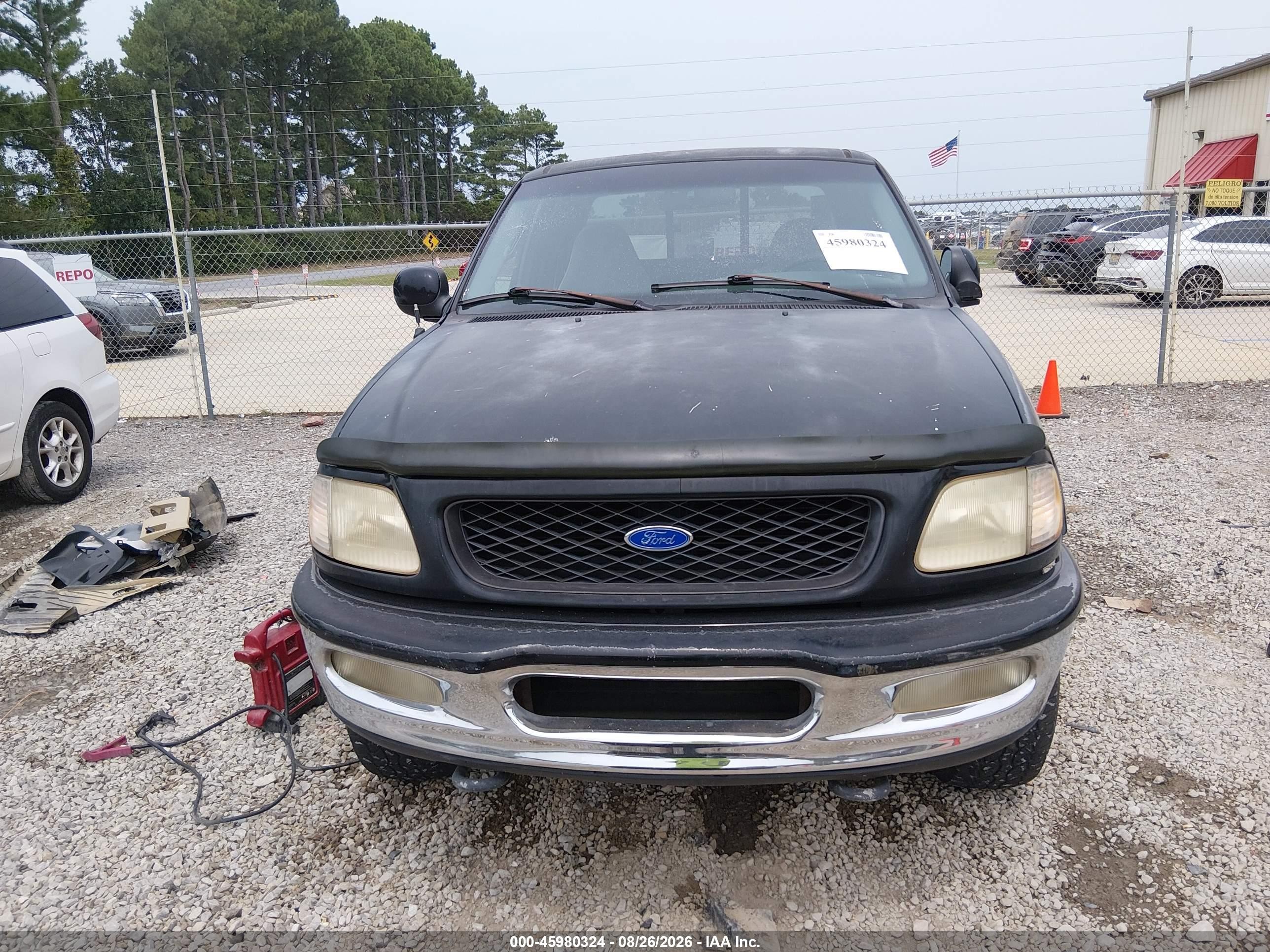 1997 Ford F-150 Lariat/xl/xlt Black vin: 2FTDX18W7VCA45139