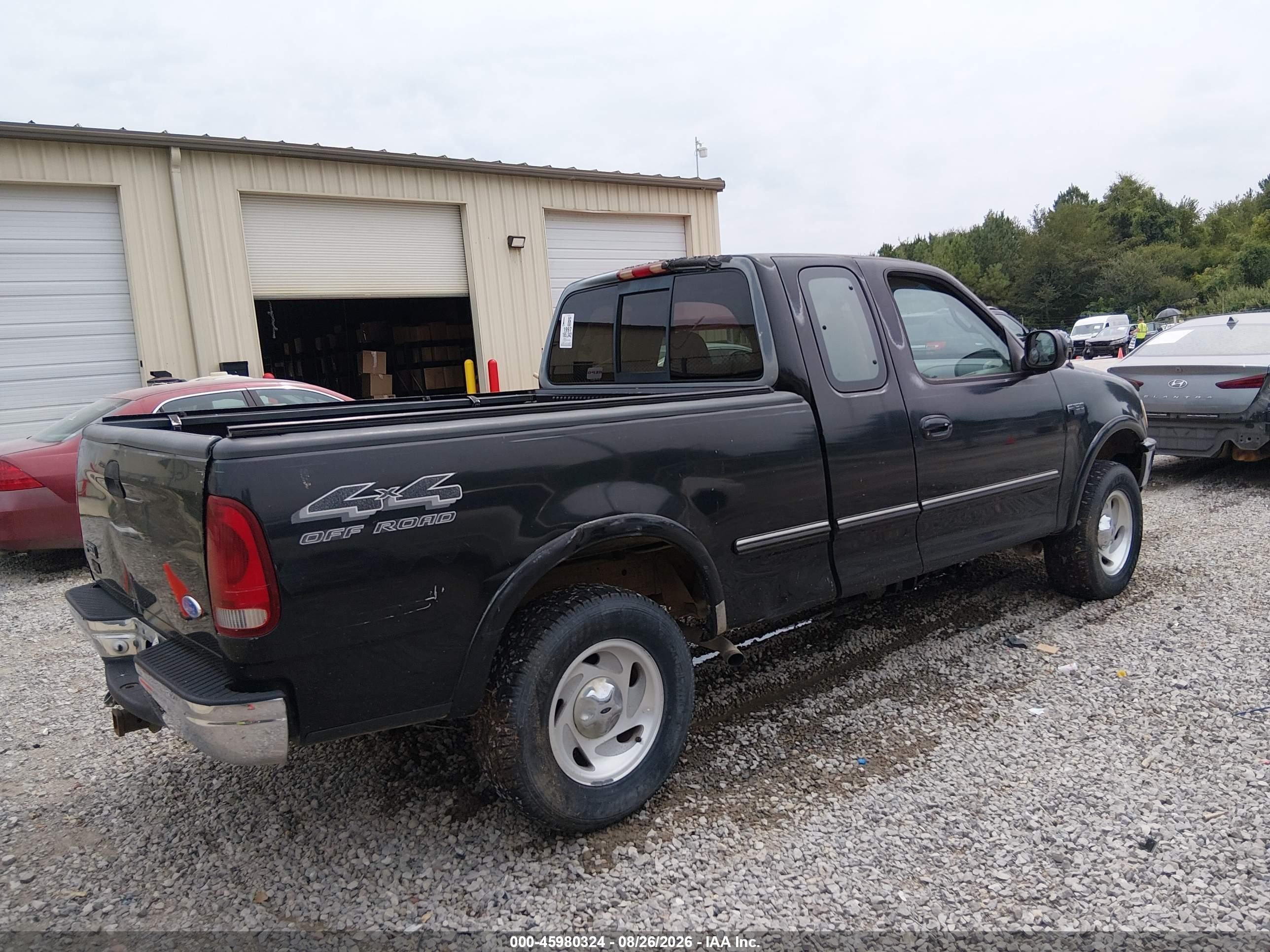 1997 Ford F-150 Lariat/xl/xlt Black vin: 2FTDX18W7VCA45139