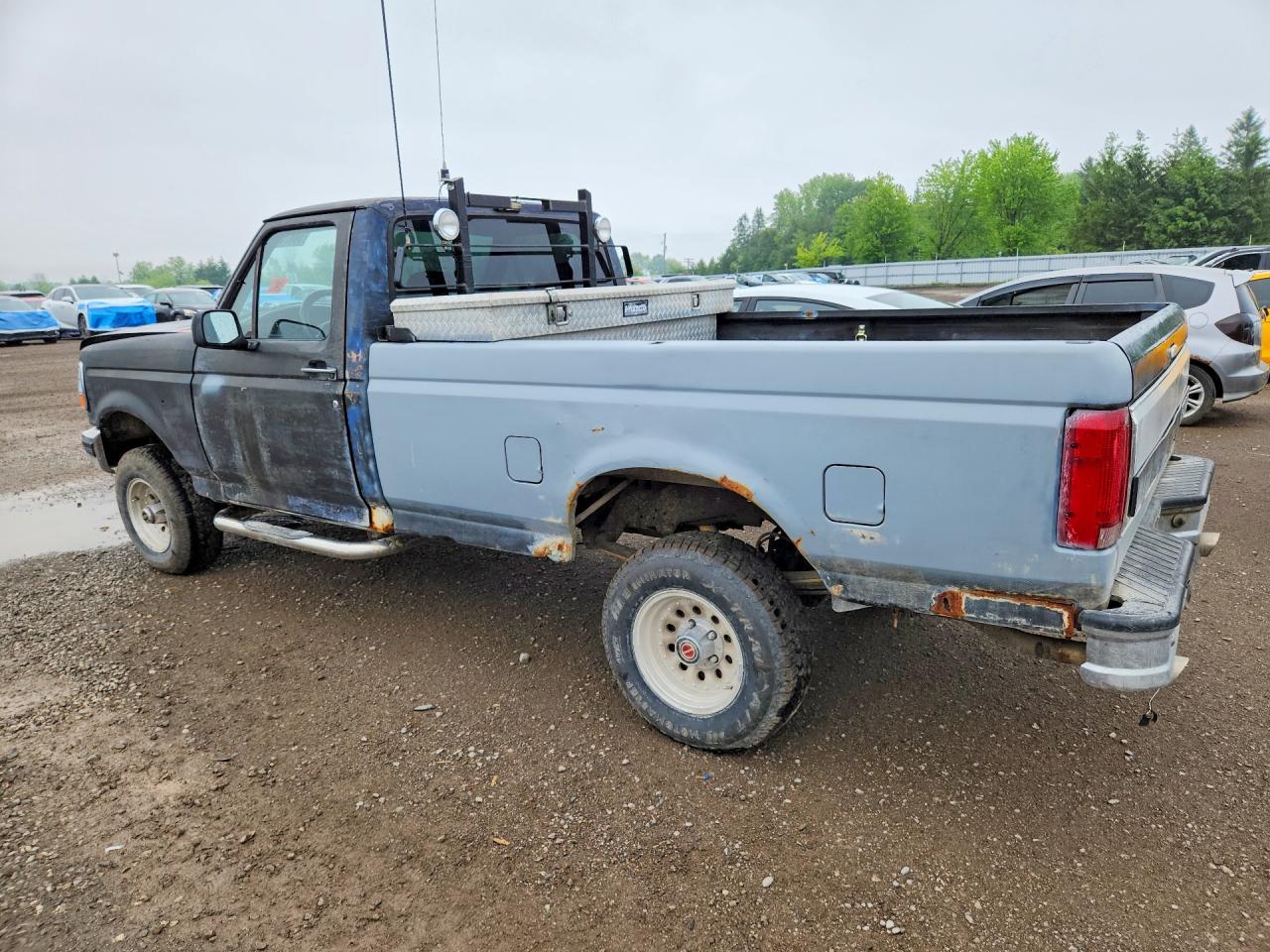 1993 Ford F150 Two Tone vin: 2FTEF14N3PCA69350
