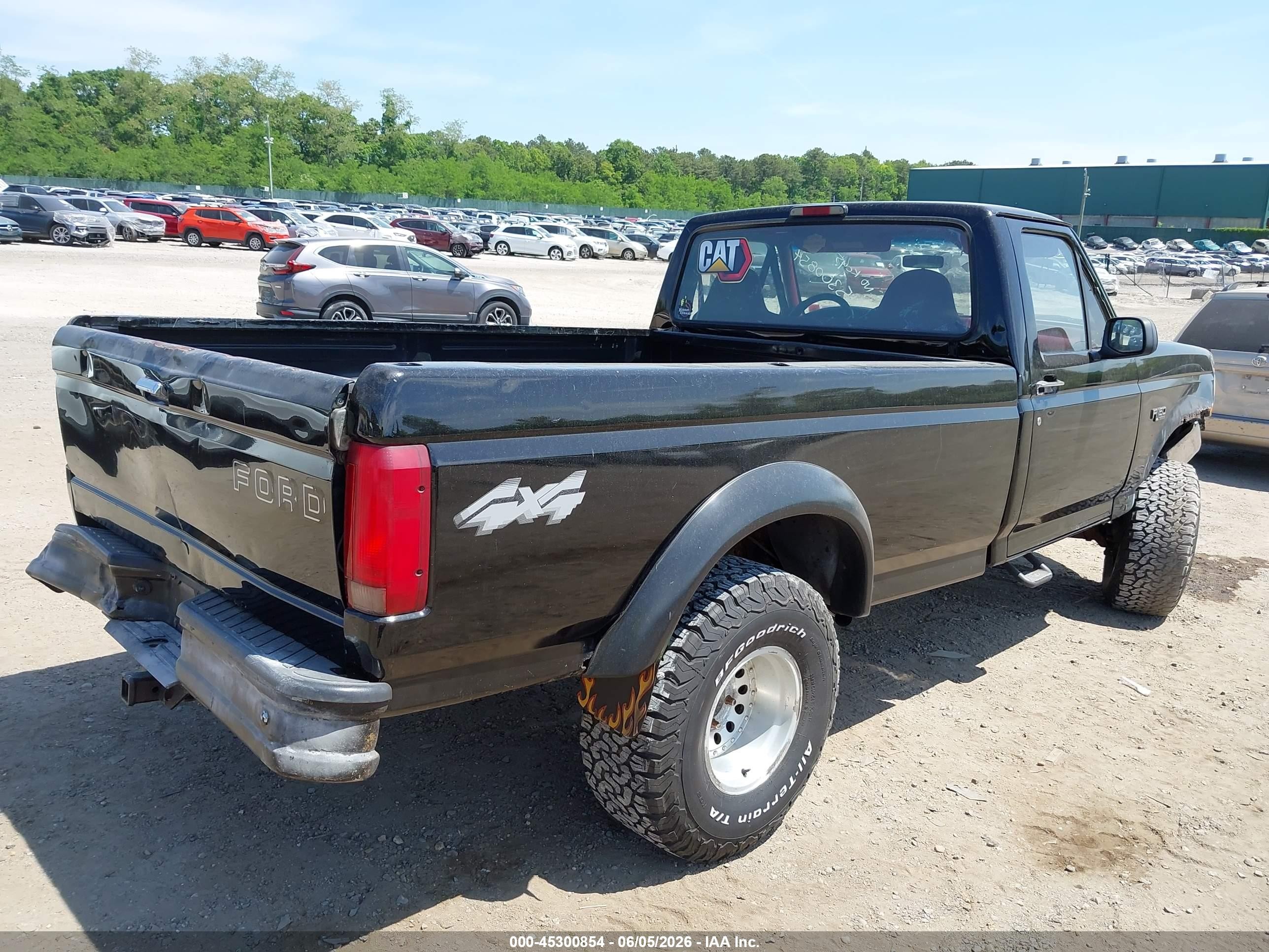1996 Ford F150   Black vin: 2FTEF14N7TCA21358