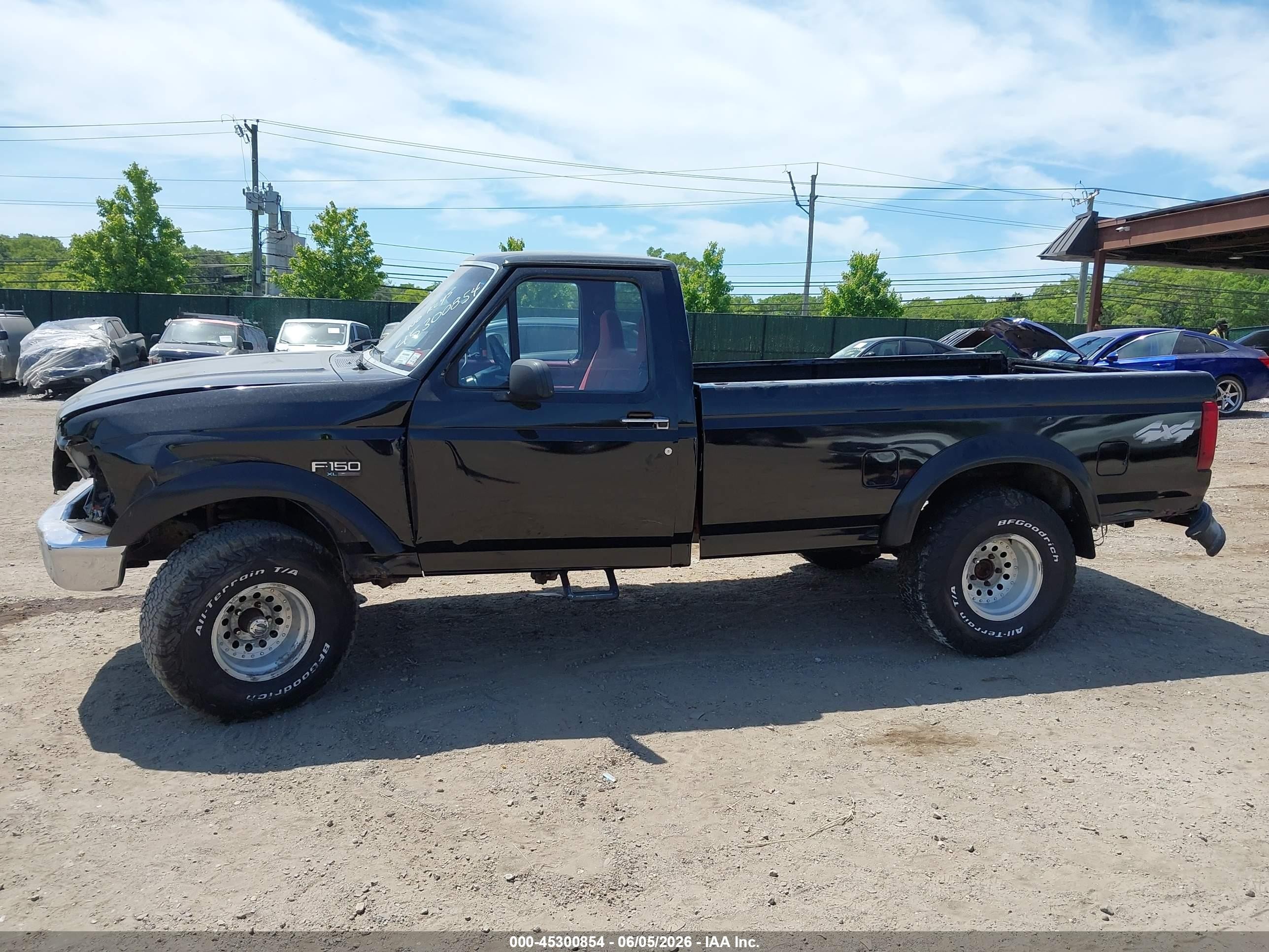 1996 Ford F150   Black vin: 2FTEF14N7TCA21358