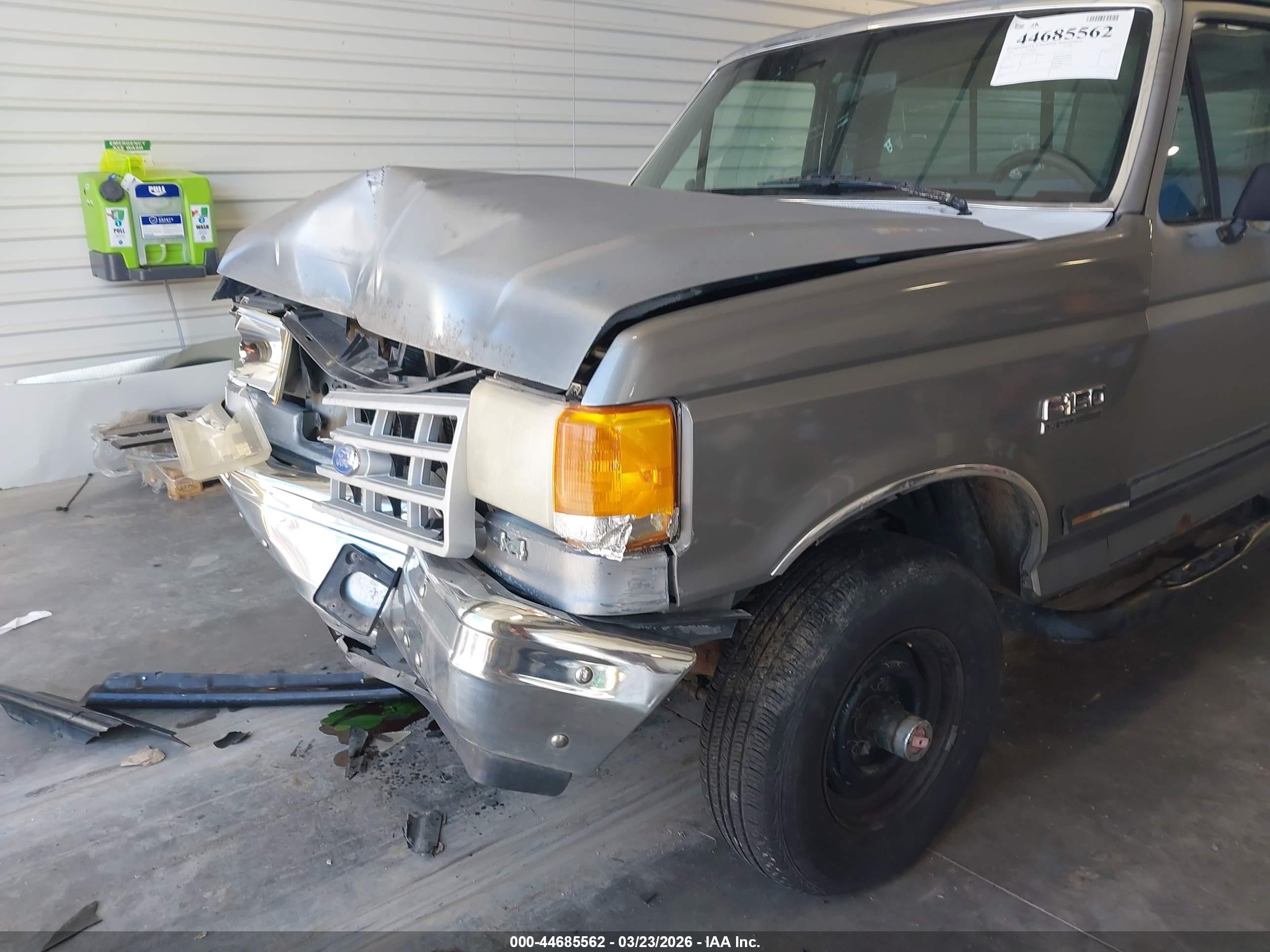 1990 Ford F150   Dark Blue vin: 2FTEF14N9LCA59383