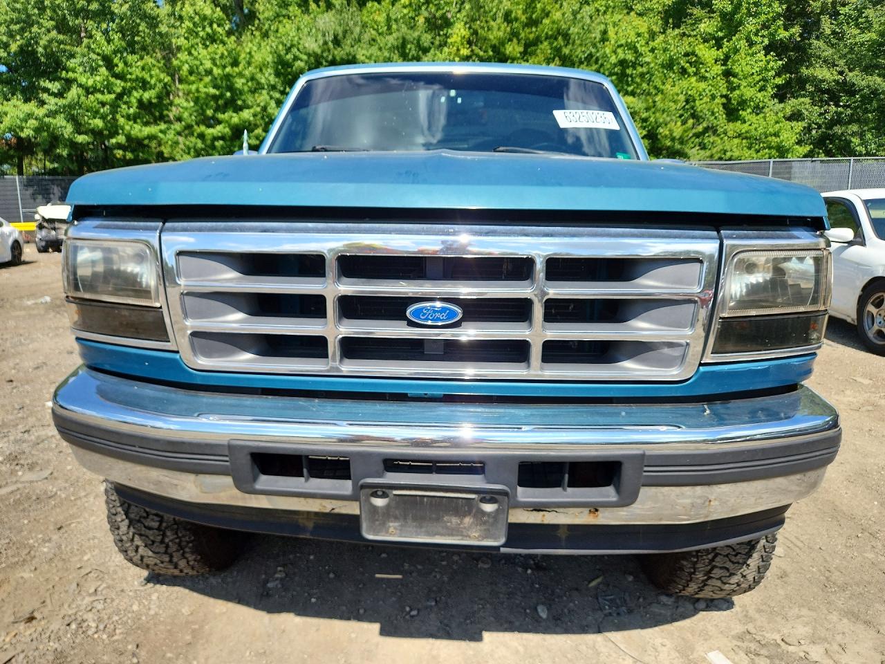 1996 Ford F150 Teal vin: 2FTEF14Y0TCA37041