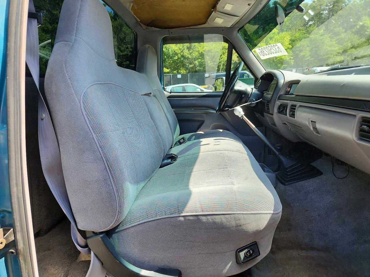 1996 Ford F150 Teal vin: 2FTEF14Y0TCA37041