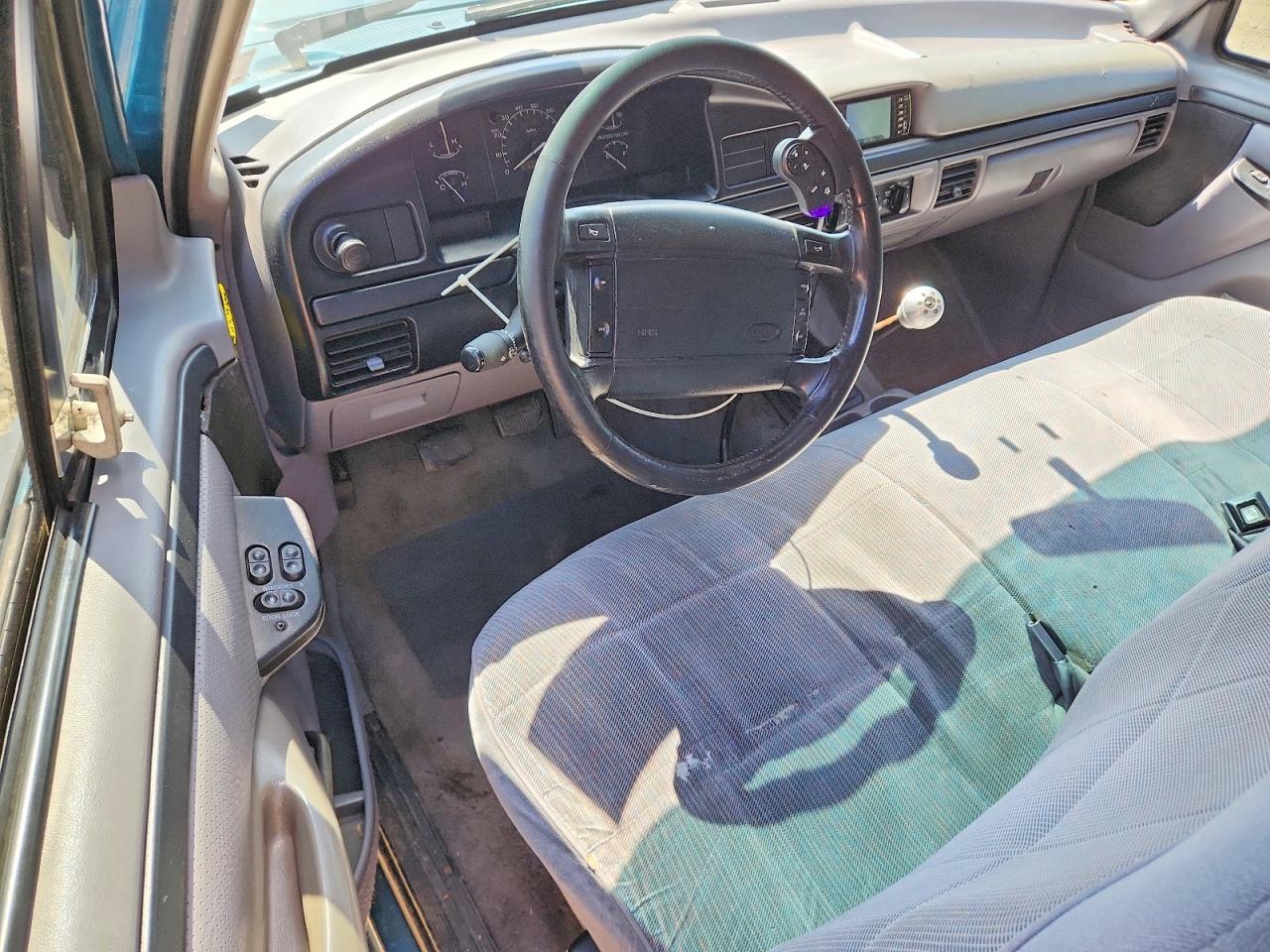 1996 Ford F150 Teal vin: 2FTEF14Y0TCA37041