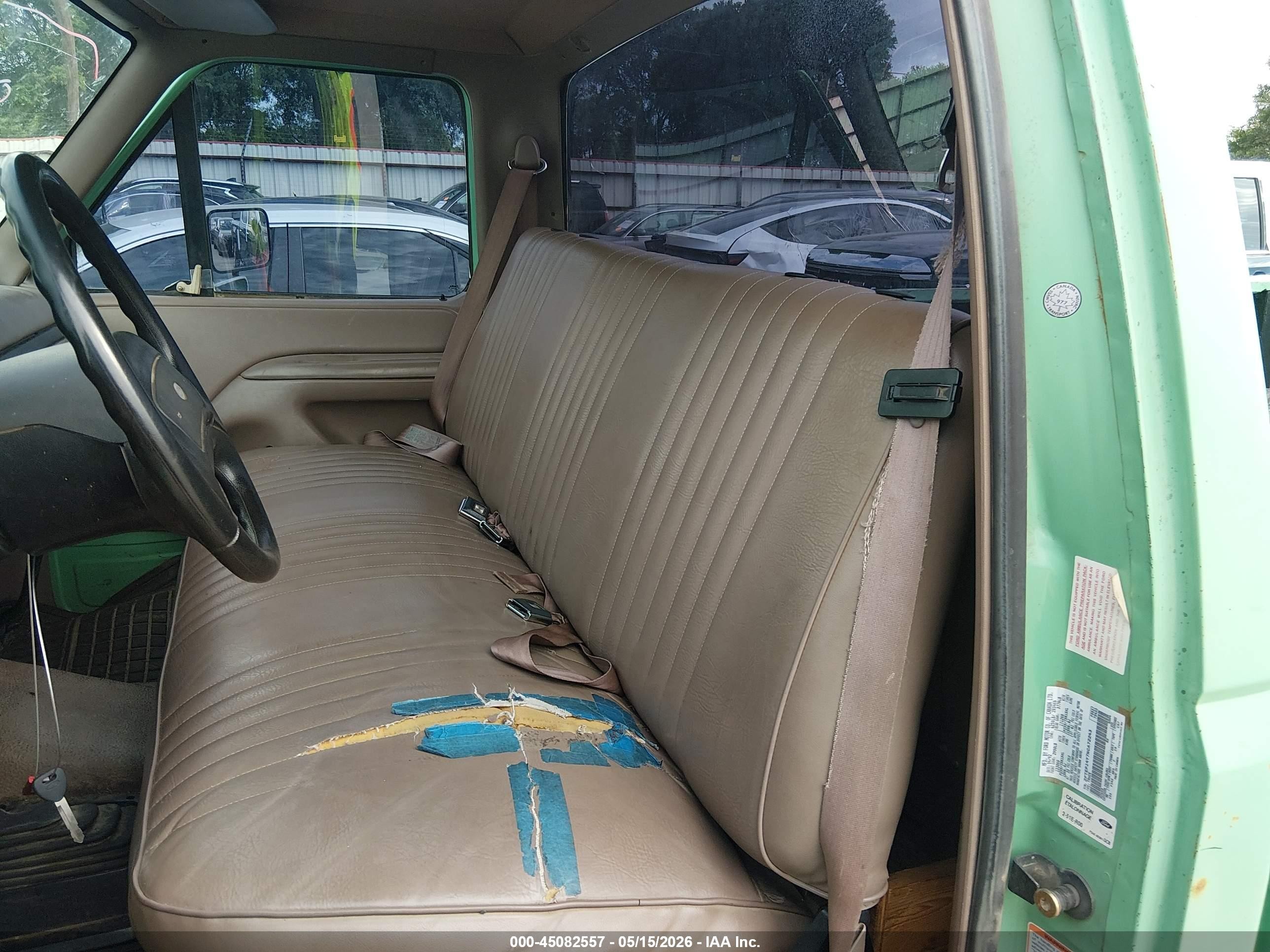 1992 Ford F150   Зеленый vin: 2FTEF14Y7NCA72243