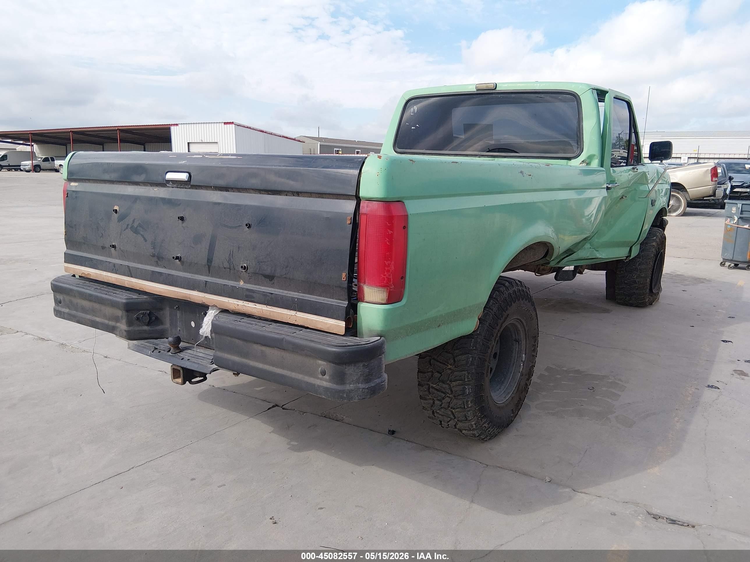 1992 Ford F150   Зеленый vin: 2FTEF14Y7NCA72243