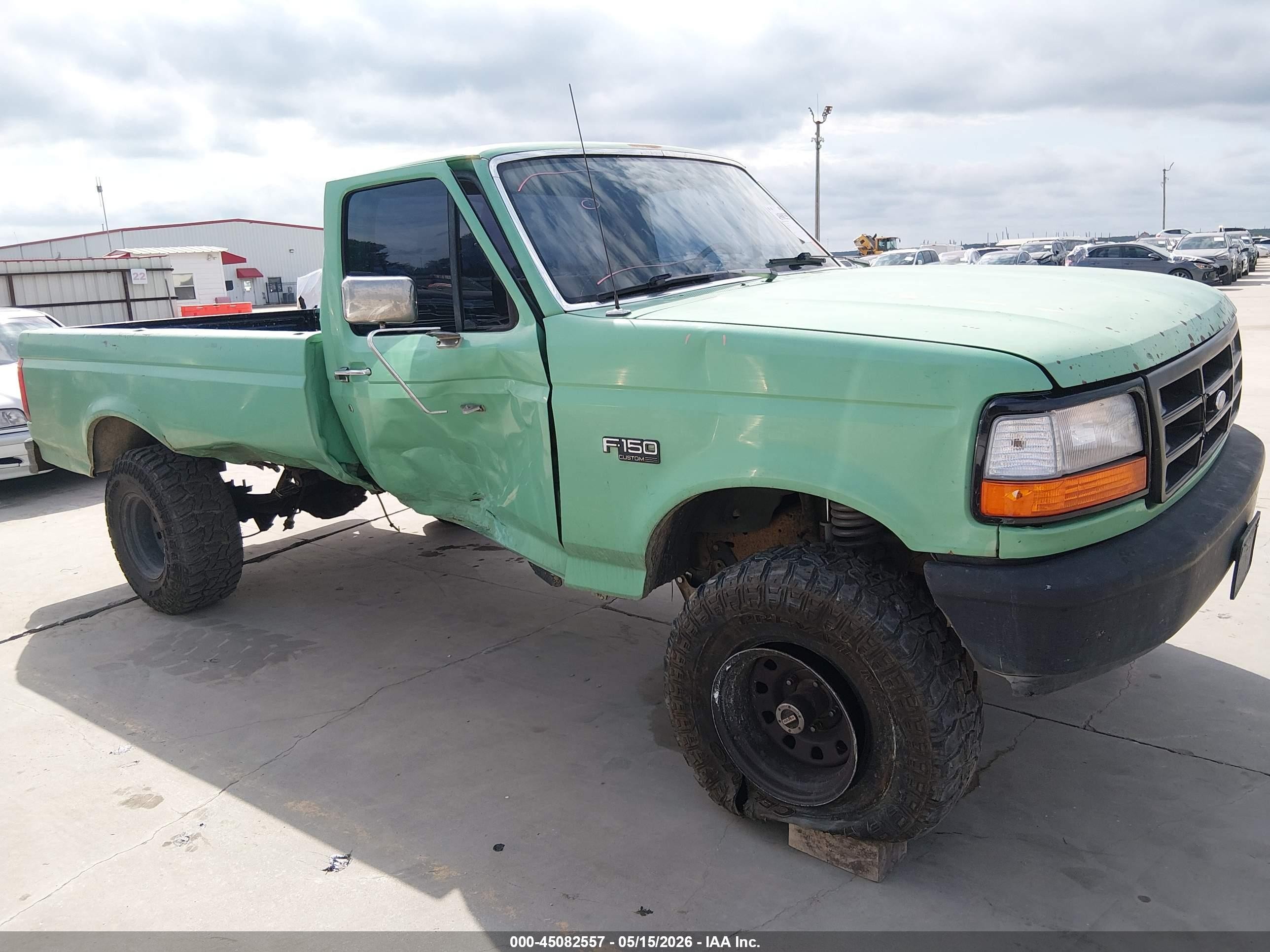 1992 Ford F150   Зеленый vin: 2FTEF14Y7NCA72243