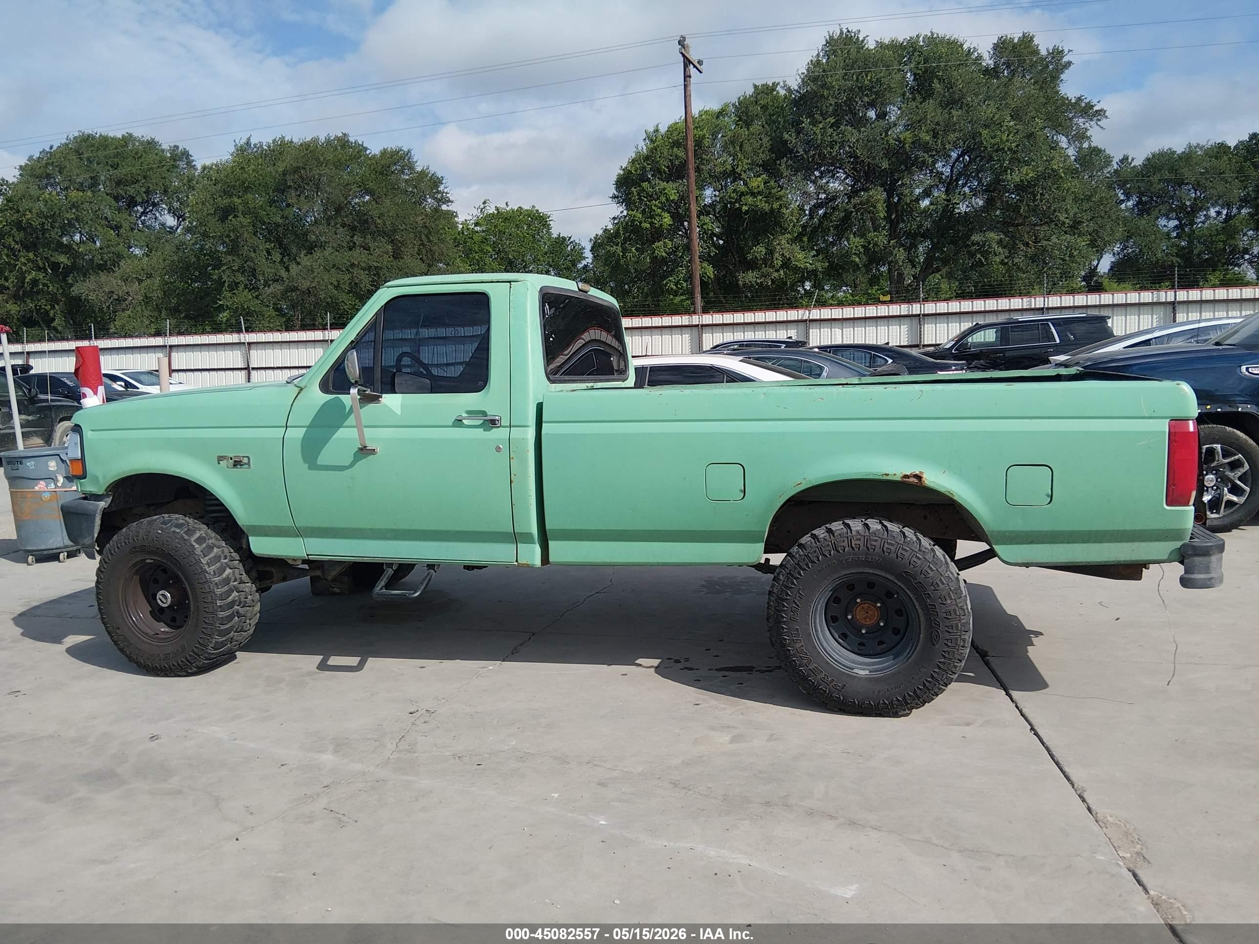 1992 Ford F150   Зеленый vin: 2FTEF14Y7NCA72243
