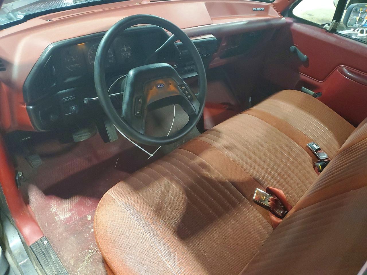 1990 Ford F150 Серый vin: 2FTEF15N0LCA87779