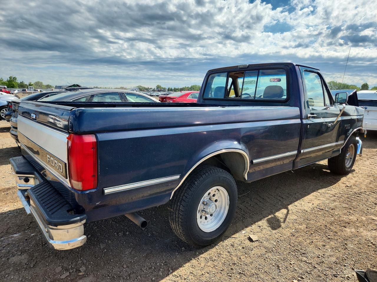 1992 Ford F150 Green vin: 2FTEF15N8NCA56878
