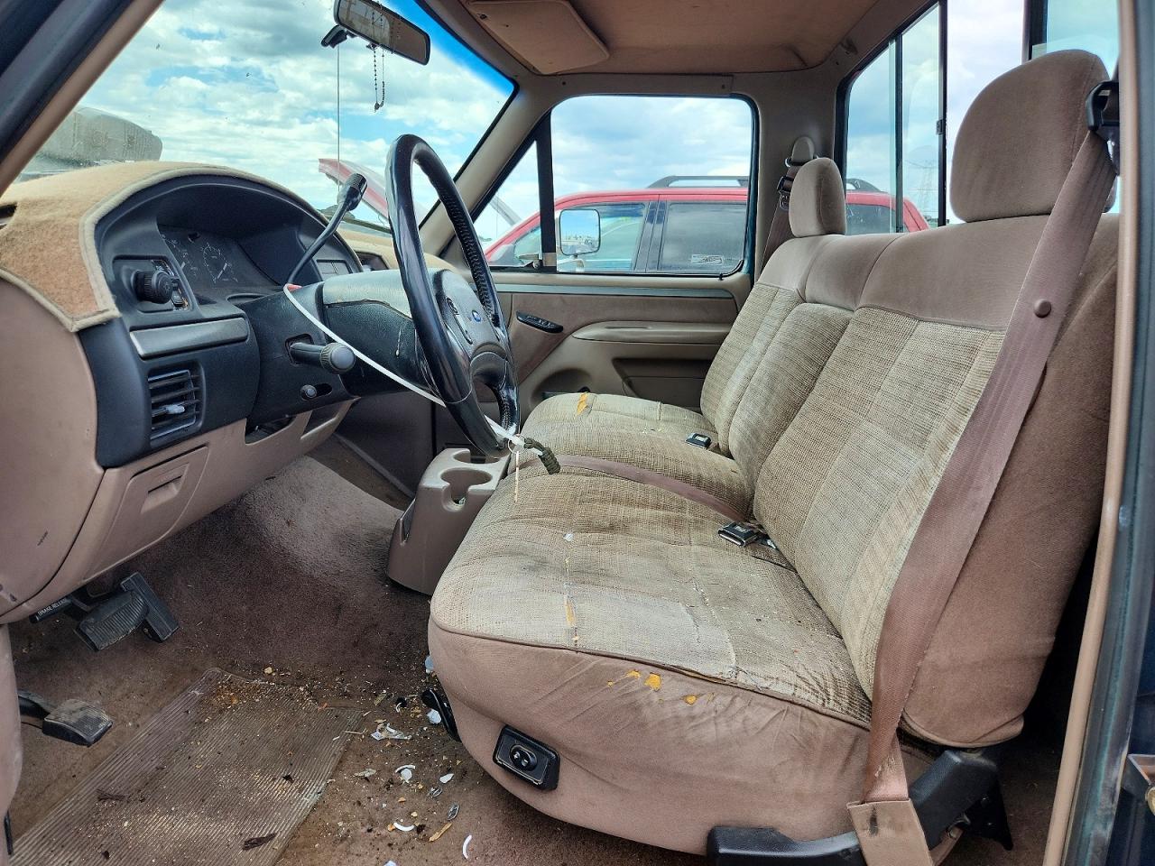 1992 Ford F150 Green vin: 2FTEF15N8NCA56878