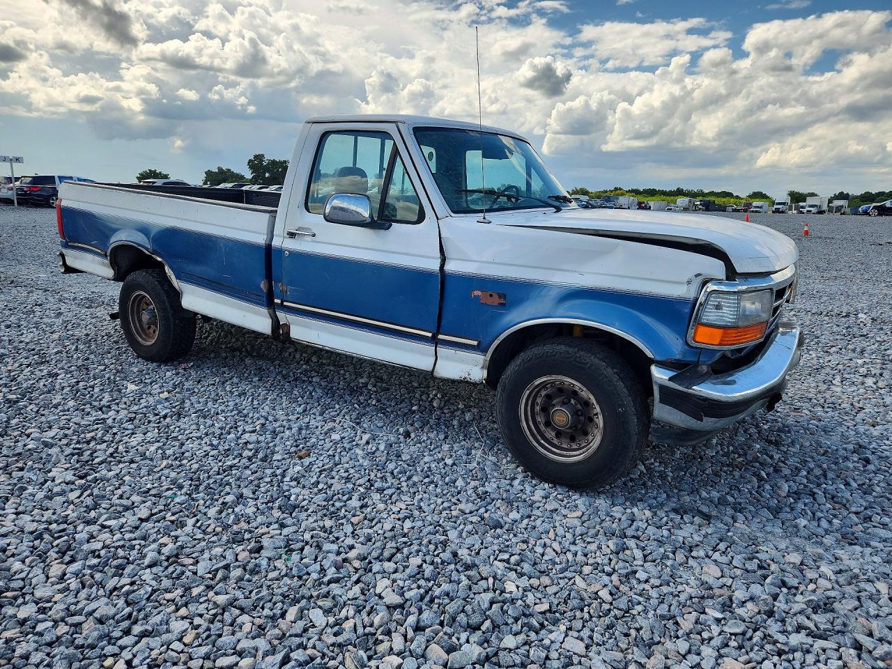 1993 Ford F150 White vin: 2FTEF15N9PCA64829